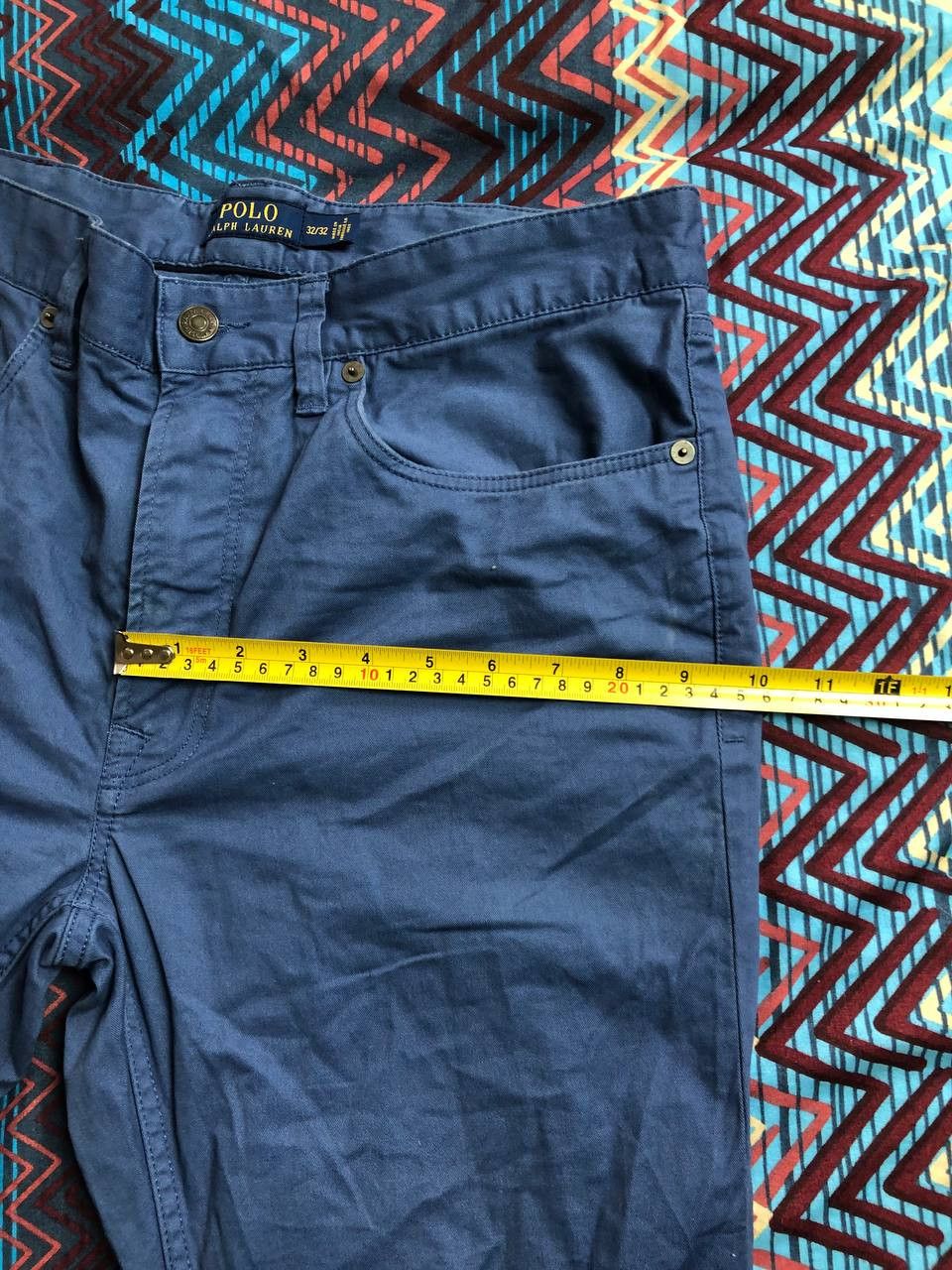Polo Ralph Lauren Denim pants blue vintage jeans Polo Ralph Lauren Y2K Size US 32 / EU 48 - 15 Thumbnail
