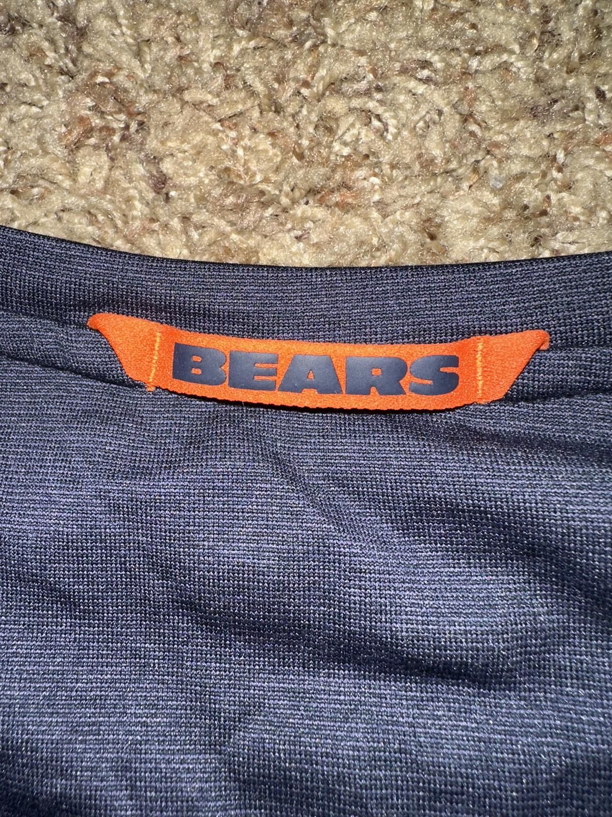 Nike Nike Navy Chicago Bears Sideline Lockup Performance Long Sleeve T-Shirt Size US L / EU 52-54 / 3 - 5 Thumbnail