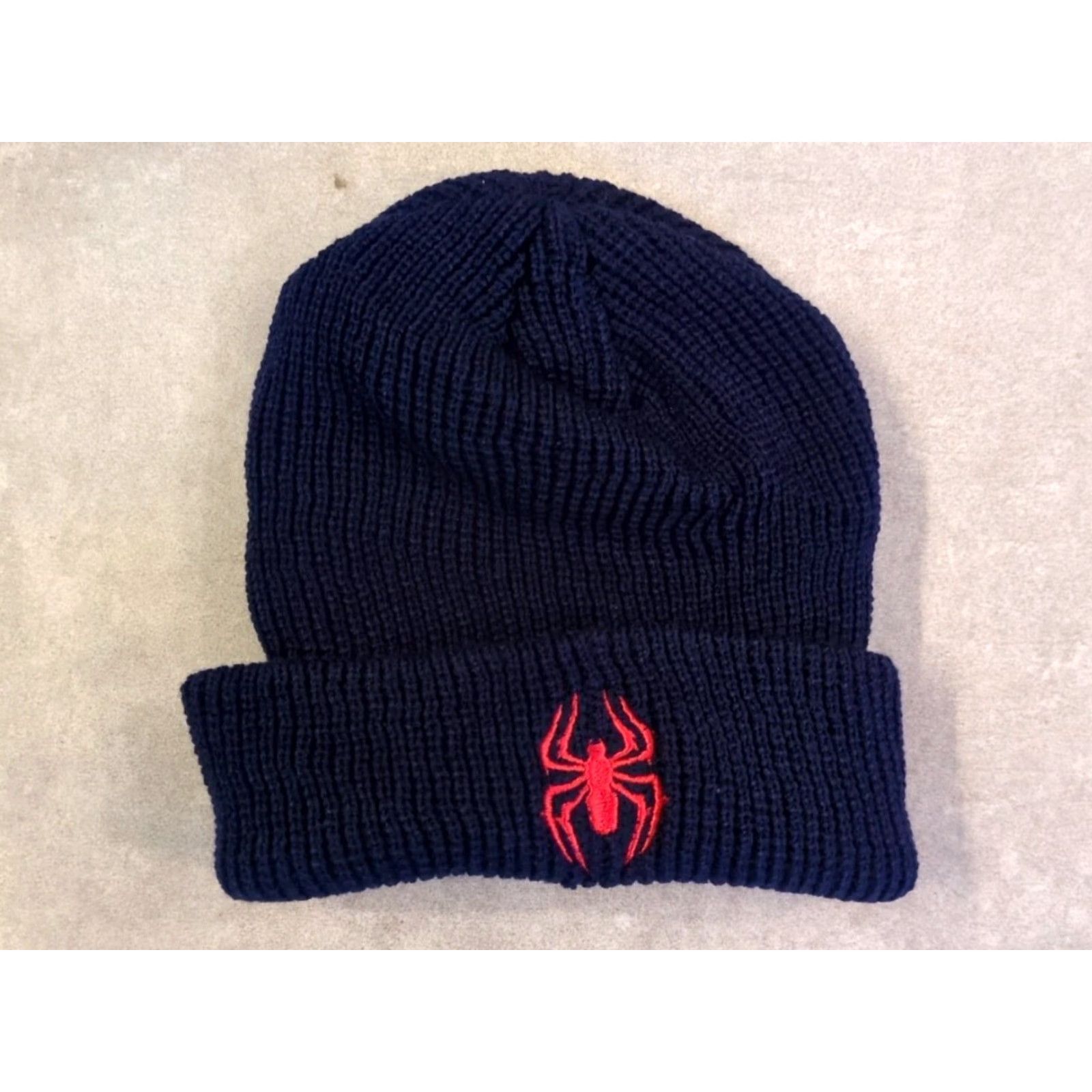 Spyder Spyder Beanie Skull Cap Mens One Size Blue Knit Acrylic Fleece Earband SPIDER MAN NWT Casual Winter Ski Outdoor Workwear Size ONE SIZE - 2 Thumbnail