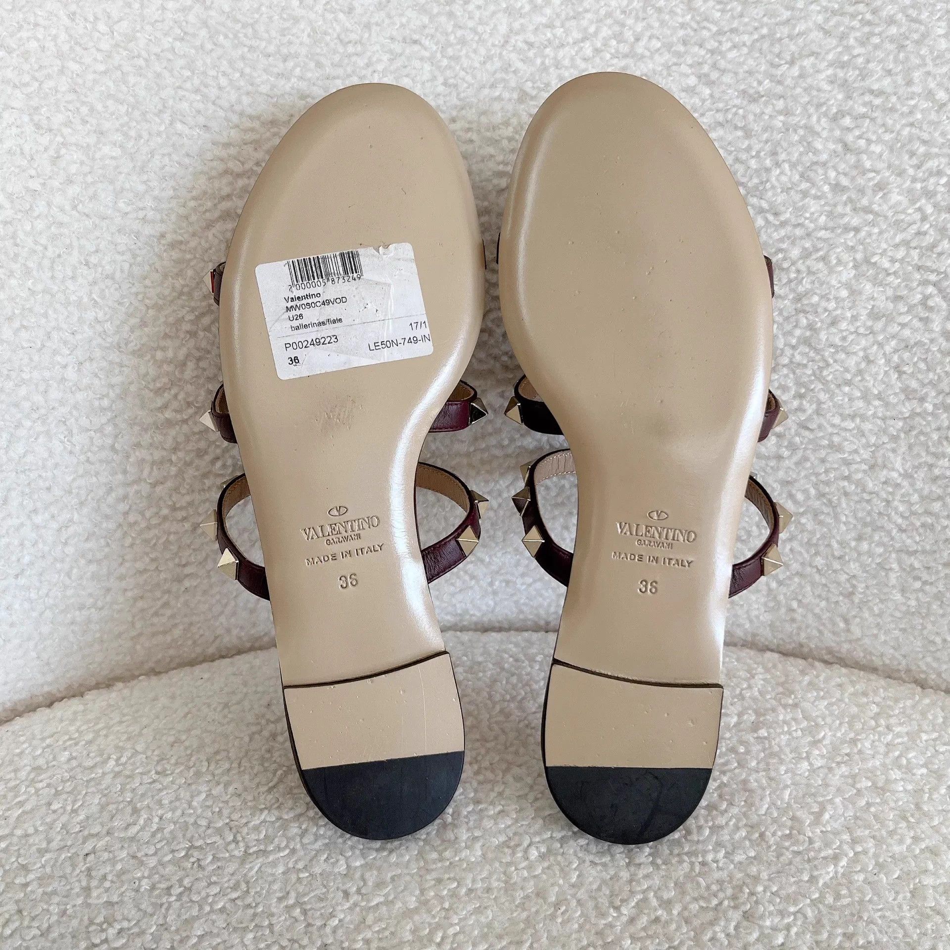 Valentino Valentino Red Slippers 36 Pre-owned Size US 8 / IT 38 - 7 Thumbnail