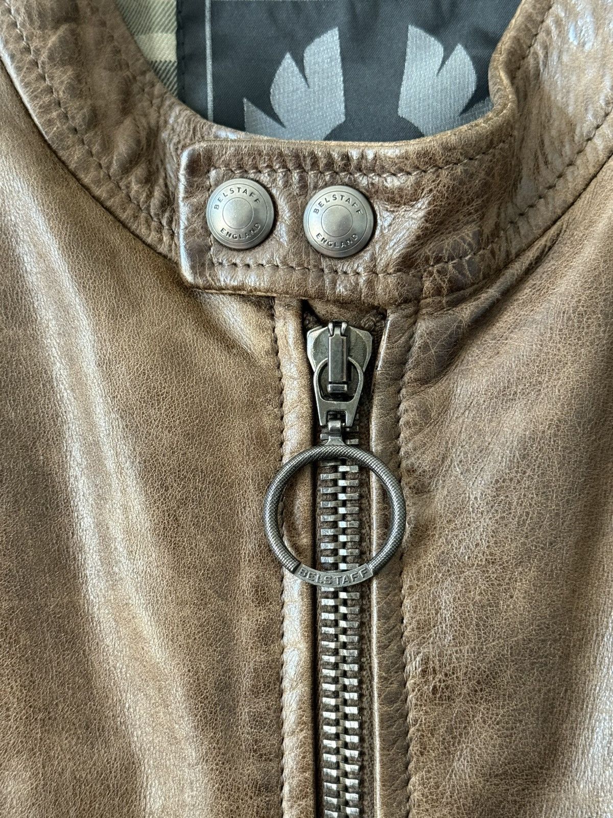 Belstaff Belstaff Moto Leather Brown Jacket Size US L / EU 52-54 / 3 - 5 Thumbnail