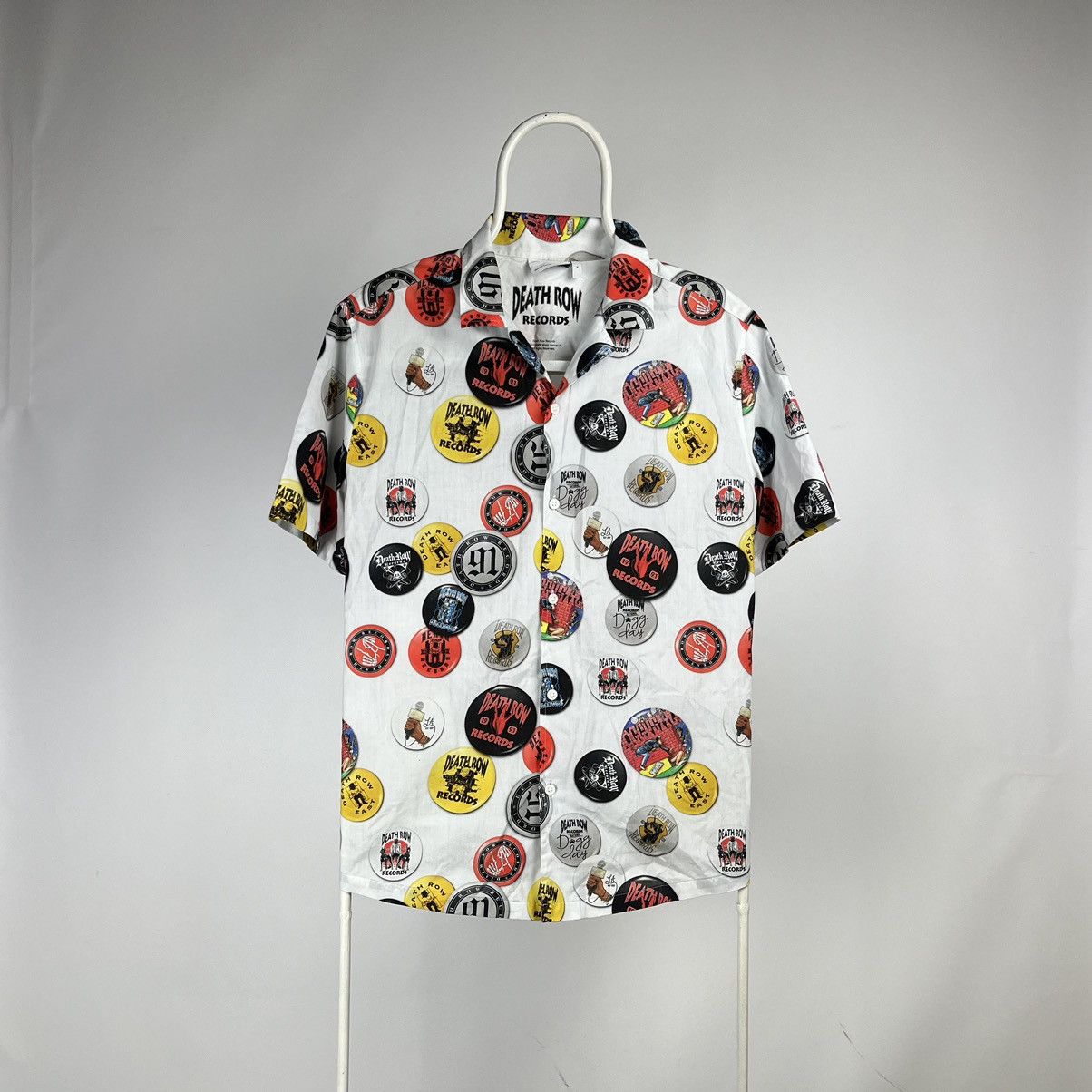 Asos Asos death row records shirt all print size Medium Size US M / EU 48-50 / 2 - 1 Thumbnail