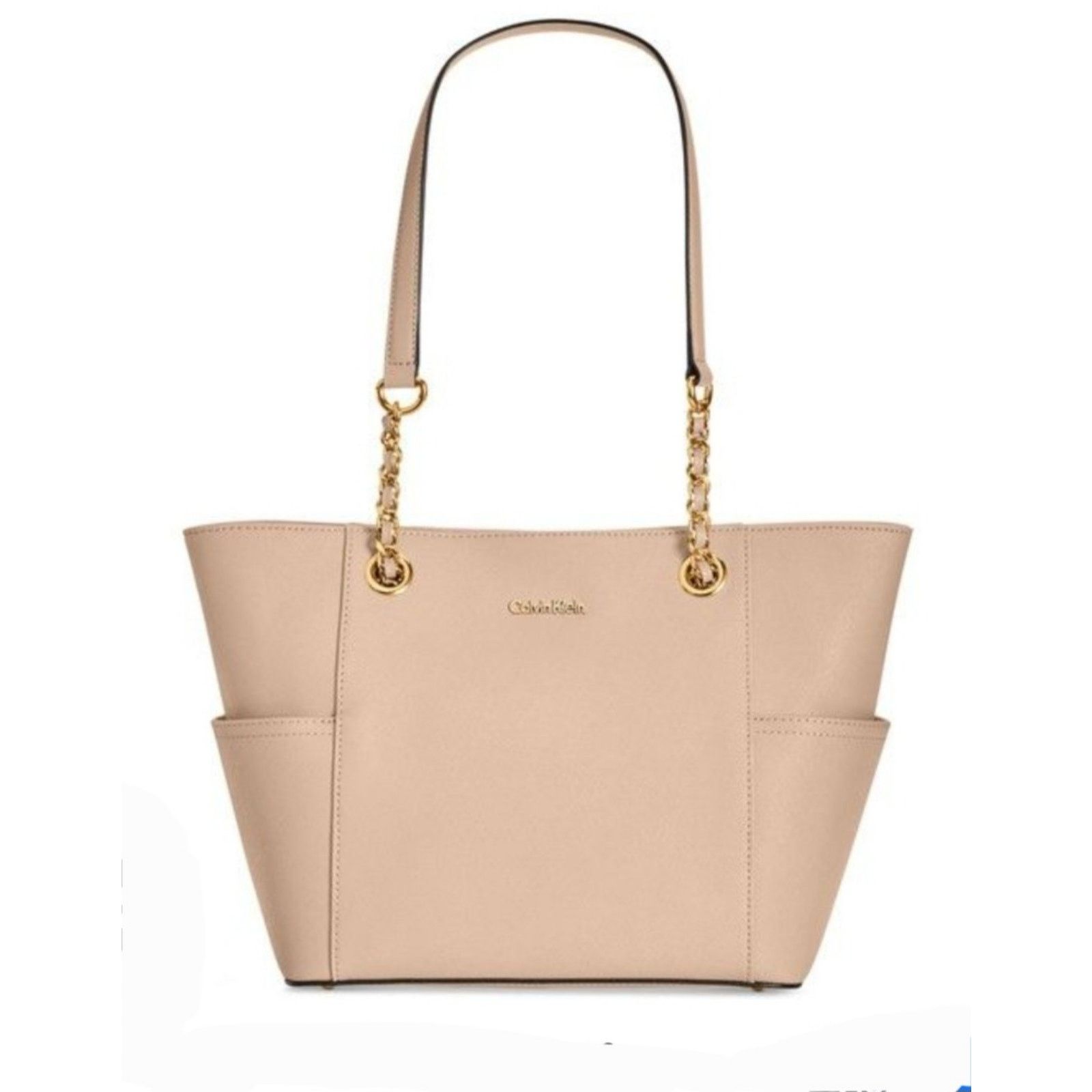 Calvin Klein Calvin Klein Key Item Chain Saffiano tote Size ONE SIZE - 1 Thumbnail