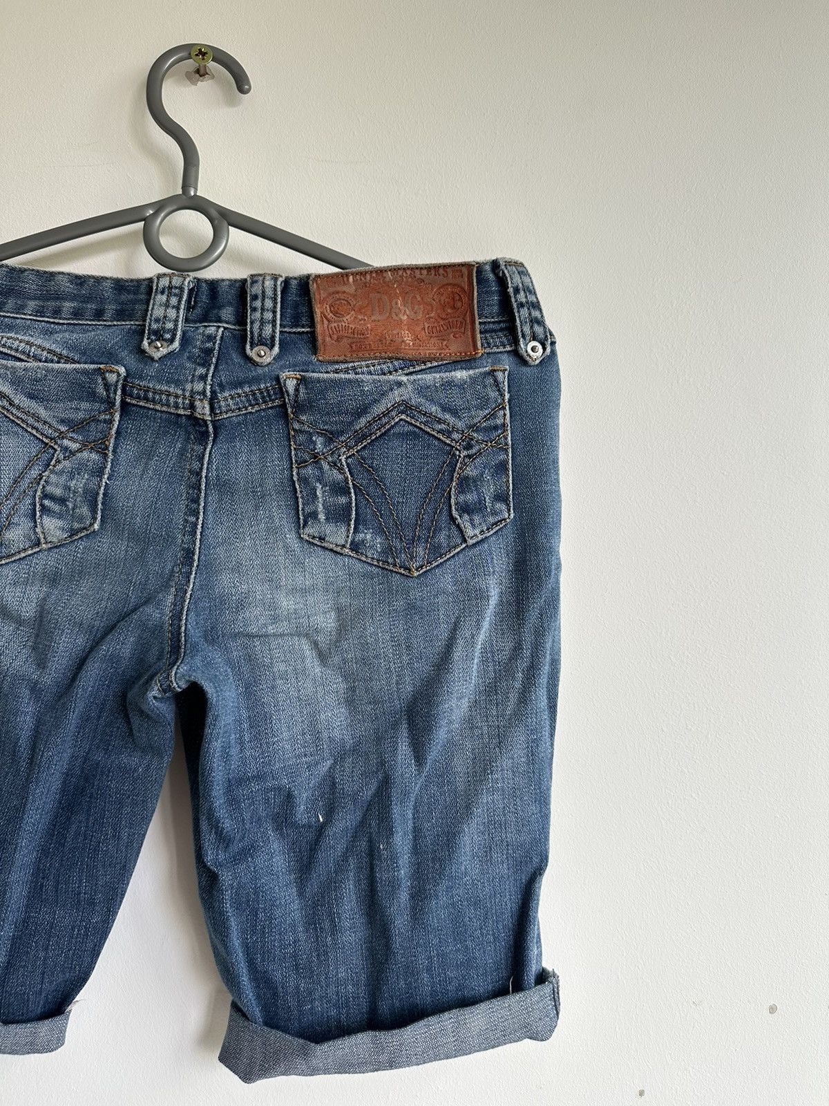 Dolce & Gabbana 90s Dolce & Gabbana Denim Jeans Shorts Blue Women's Size 24 Size 24" / US 00 / IT 34 - 5 Thumbnail