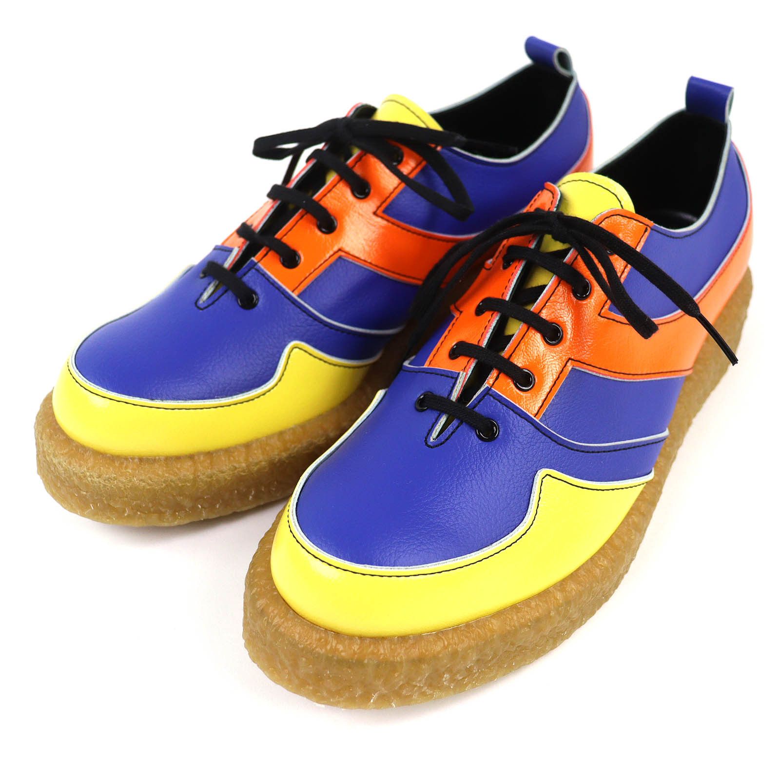 Other Other COMME des GARCONS HOMME PLUS Leather Sneakers Leather Shoes 24PA-K102 DUTY FREE for USA Size ONE SIZE - 1 Thumbnail