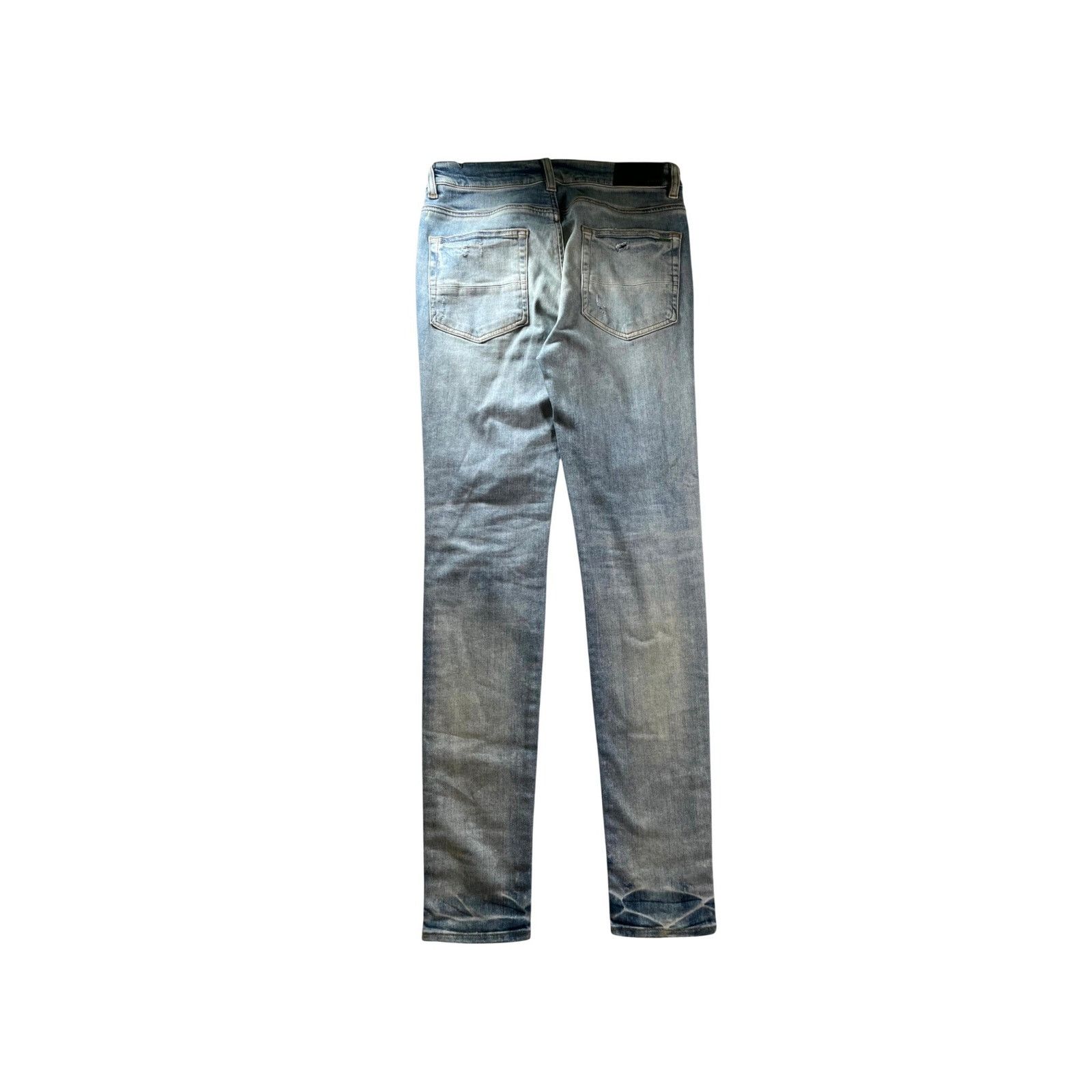 Amiri Amiri Tie Dye Patchwork Light Wash & Multicolor Jeans Size US 32 / EU 48 - 2 Thumbnail