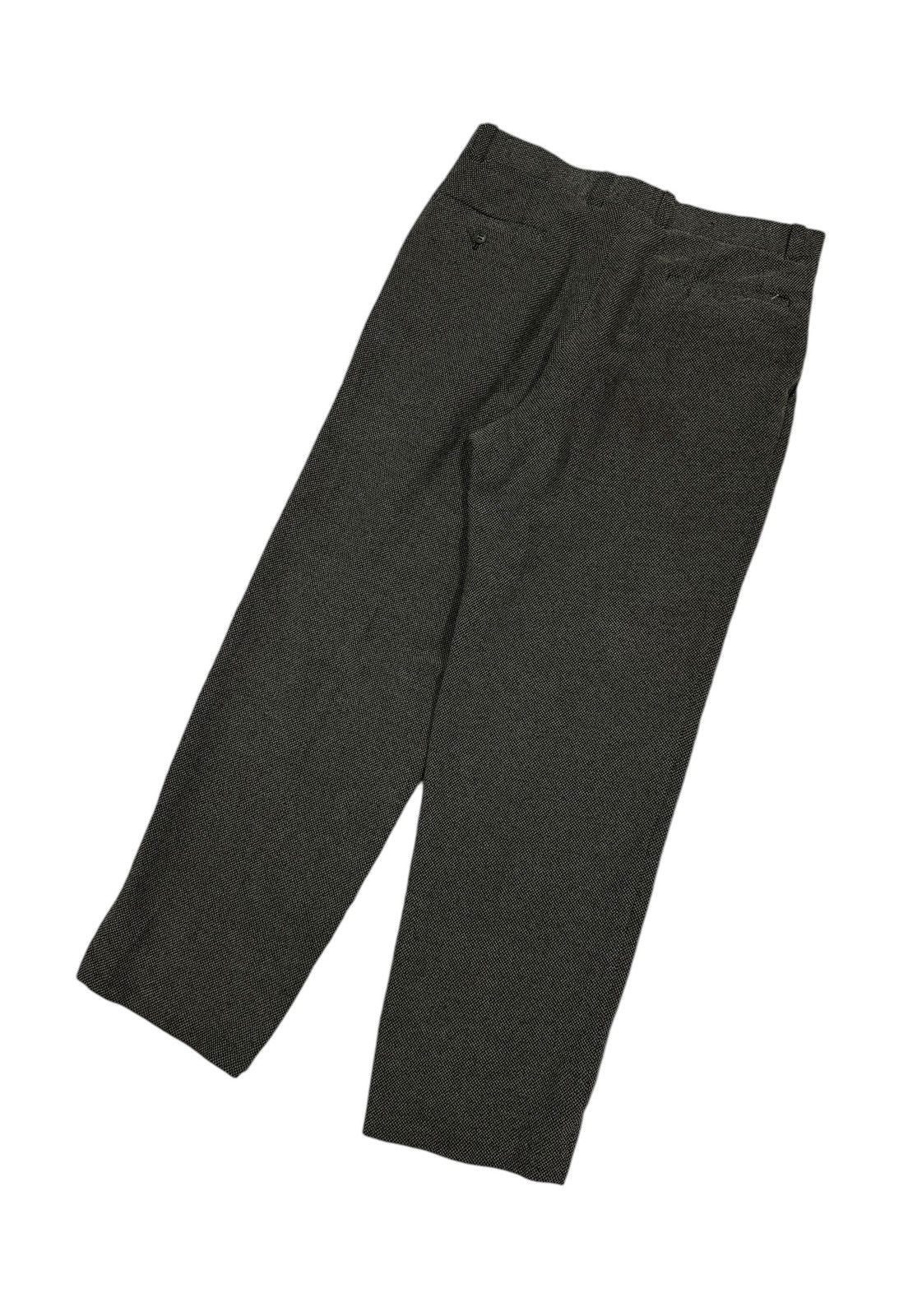 Kansai Yamamoto Vtg🔥90’s Kansai Man Casual Salt & Pepper Pants Size US 34 / EU 50 - 13 Thumbnail