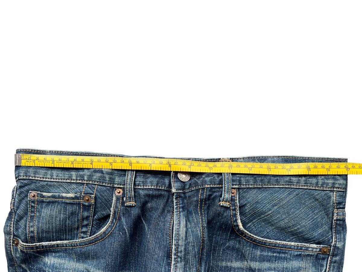 Edwin Vintage Edwin XV Jeans Patch Work Distressed Jeans 34x30 Size US 34 / EU 50 - 11 Thumbnail
