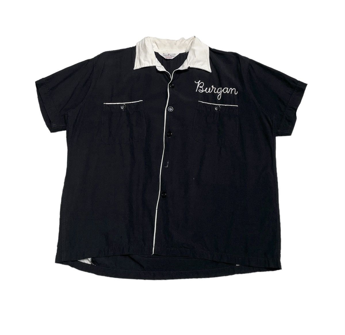 Sugar Cane × Toyo Enterprises Rare Design Vintage Sugar Cane Bowling Rayon Shirt 1990s Size US M / EU 48-50 / 2 - 2 Thumbnail