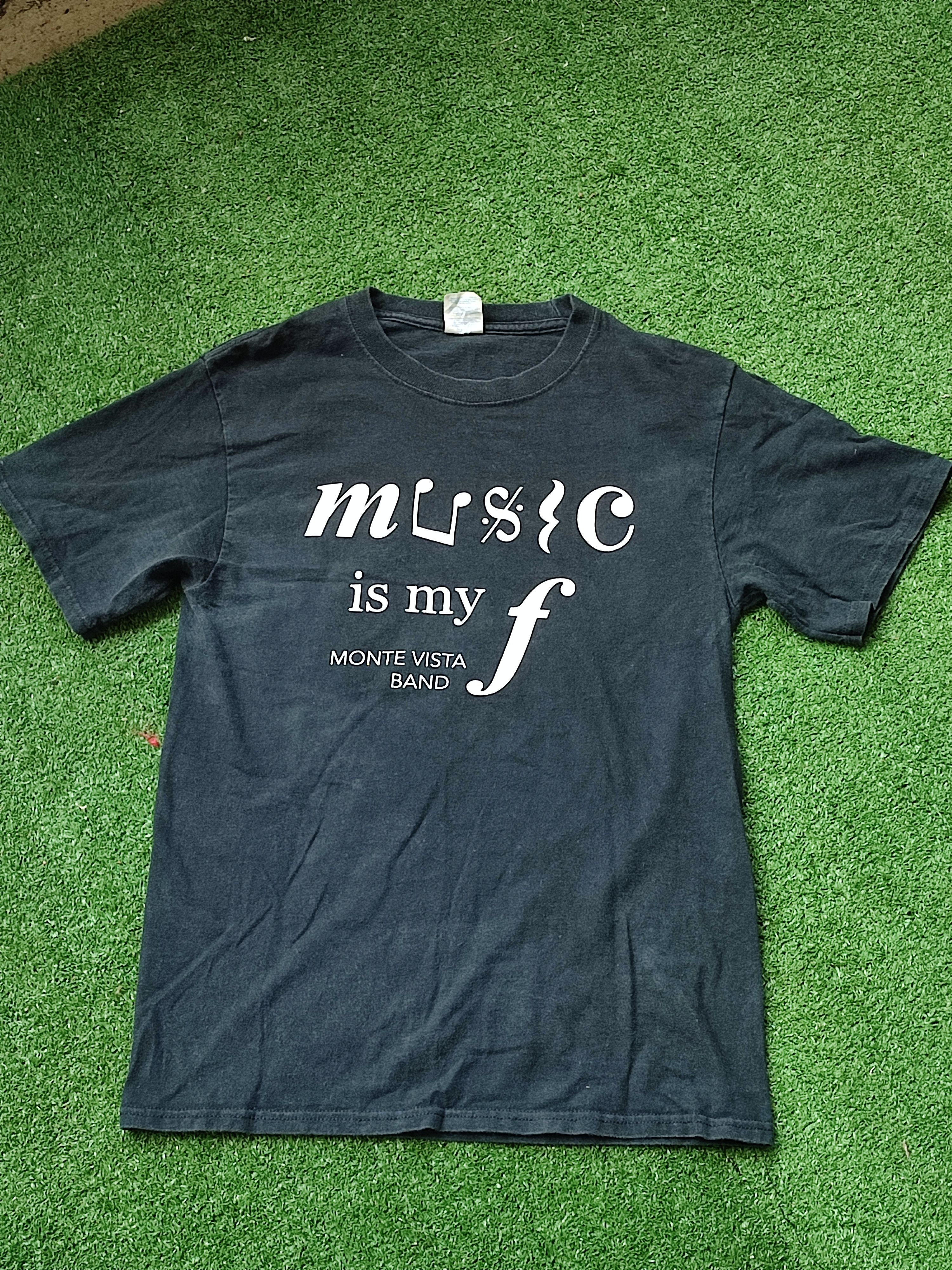 Band Tees VINTAGE MUSIC IS MY MONTE VISTA BAND TEE Size US S / EU 44-46 / 1 - 1 Thumbnail