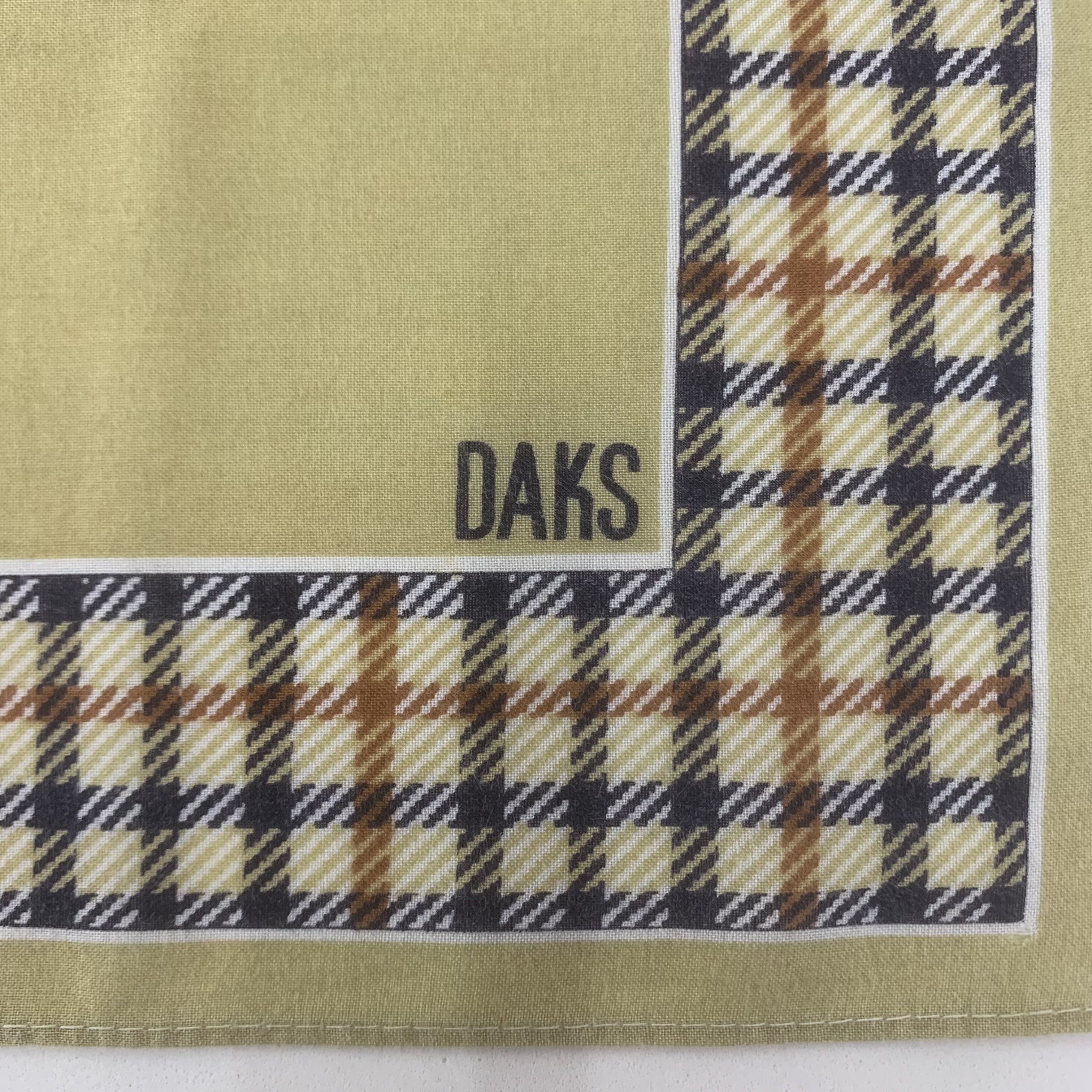 DAKS Daks Handkerchief Bandana Neckerchief Pocket Square Size ONE SIZE - 4 Thumbnail