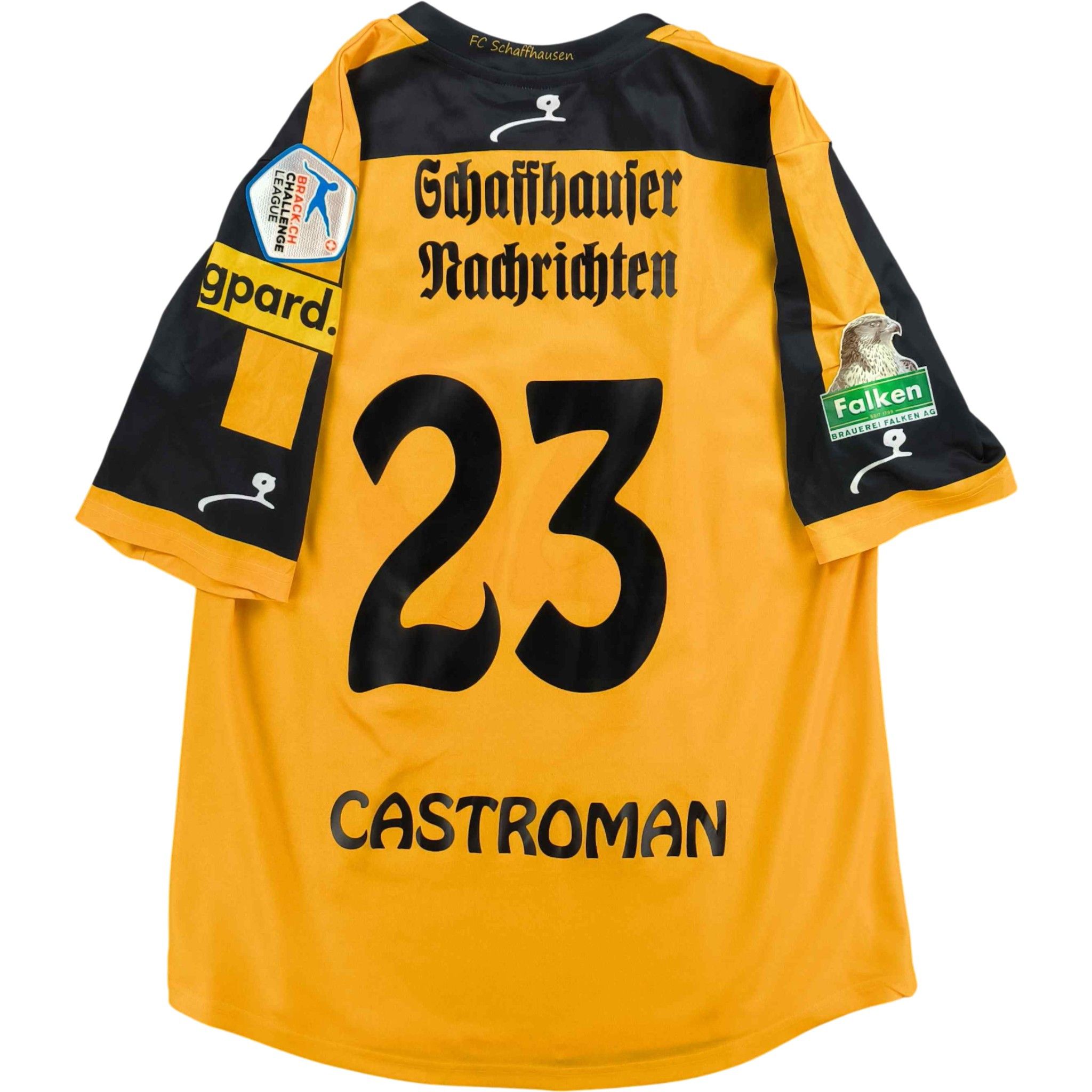 Other FC Schaffhausen 17-18 Gpard home Castroman football jersey S Size US S / EU 44-46 / 1 - 1 Thumbnail