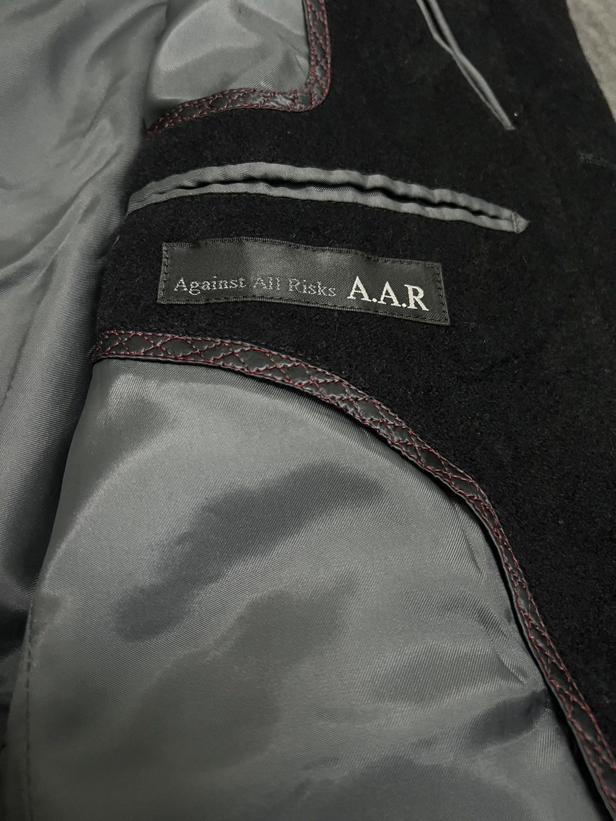 Yohji Yamamoto VINTAGE A.A.R YOHJI YAMAMOTO WOOL JACKET Size US L / EU 52-54 / 3 - 12 Thumbnail
