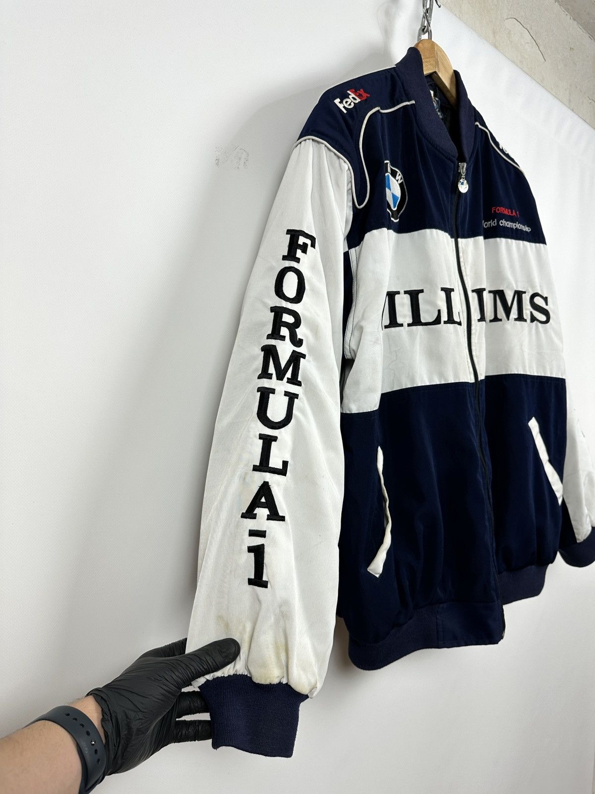 BMW Vintage BMW F1 Williams World Championship Racing Jacket Size US XL / EU 56 / 4 - 8 Thumbnail