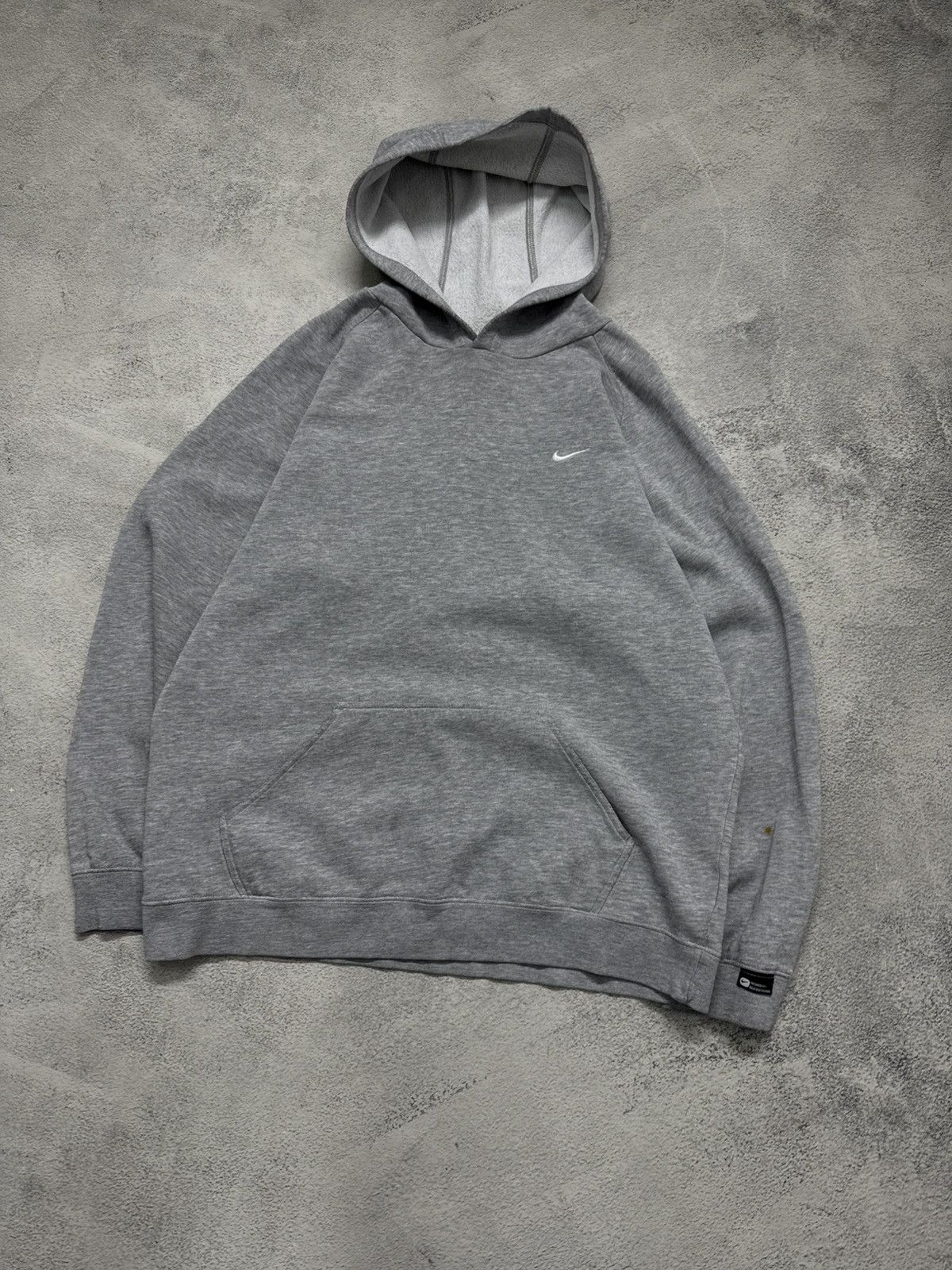 Nike Vintage Y2K Nike Mini Swoosh Hoodie 00’s Size US S / EU 44-46 / 1 - 4 Thumbnail
