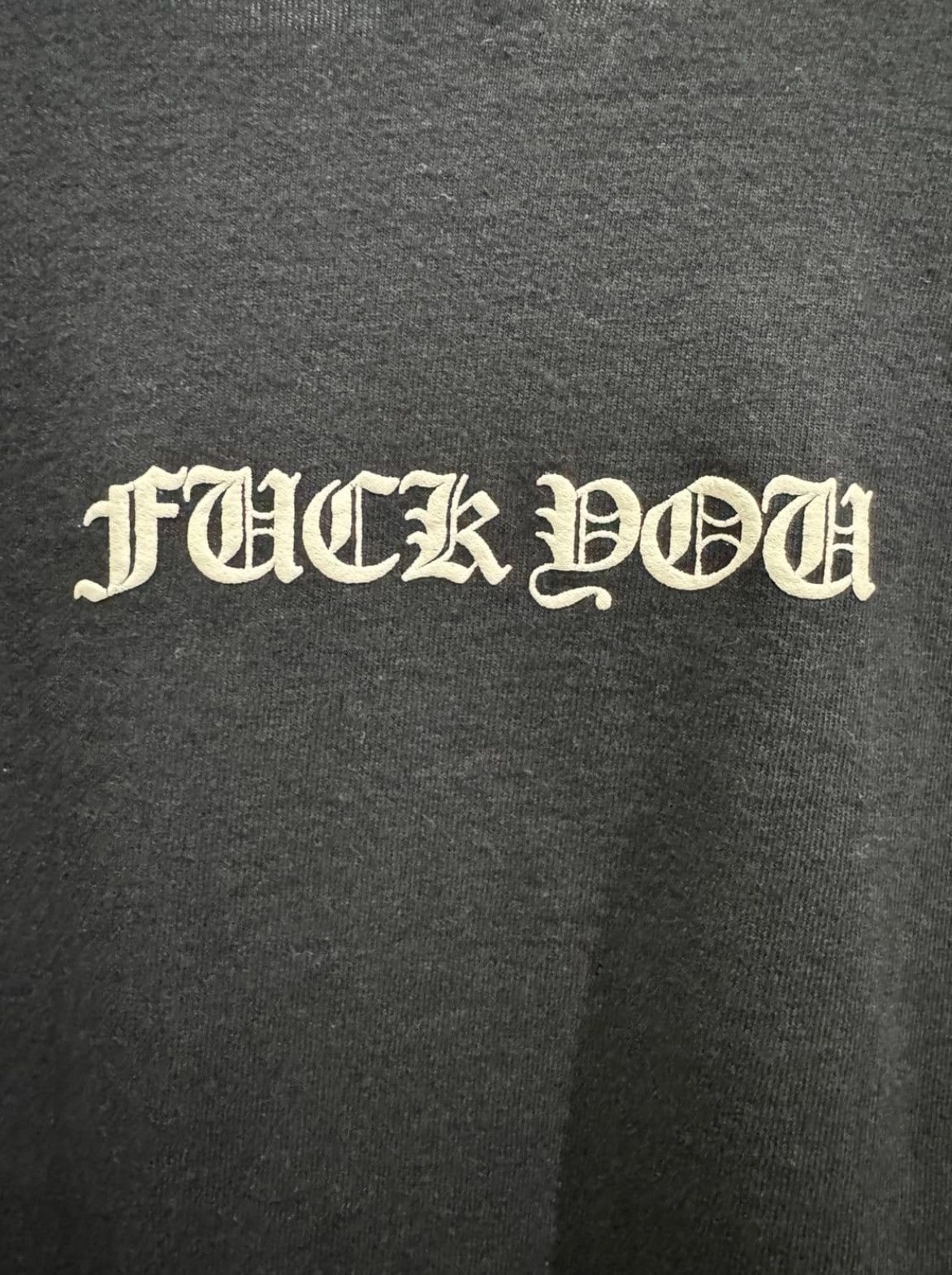 Chrome Hearts 90s Vintage FUCK YOU Longsleeve Size US S / EU 44-46 / 1 - 4 Thumbnail