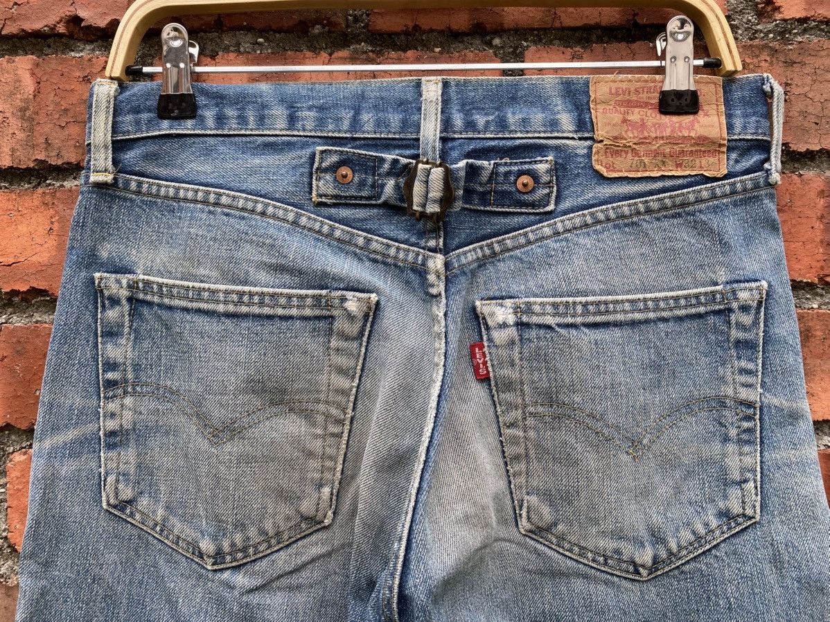 Levi's Vintage Clothing W31x33 Vintage levi's 701xx redline buckle back big E JAPAN Size US 31 - 3 Thumbnail