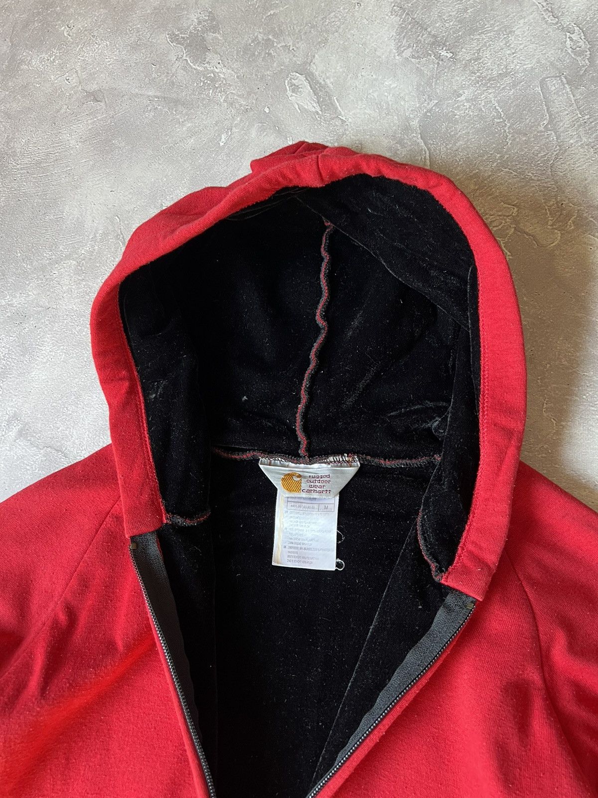 Carhartt Vintage Carhartt Fleece Zip Hoodie Size M / US 6-8 / IT 42-44 - 5 Thumbnail