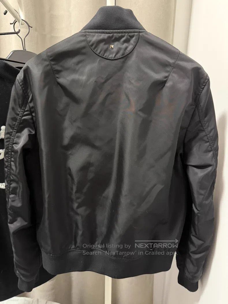 Valentino Valentino Black bomber jacket Size US M / EU 48-50 / 2 - 2 Thumbnail