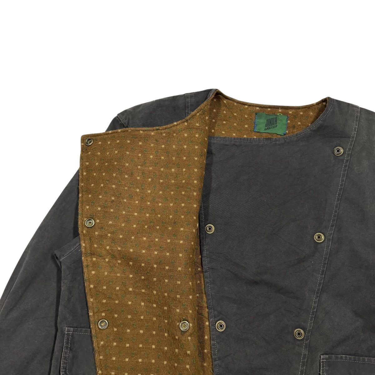 Jean Paul Gaultier Vtg🔥Archive Junior Gaultier Narrow Double Snap Button Jacket Size US L / EU 52-54 / 3 - 9 Thumbnail