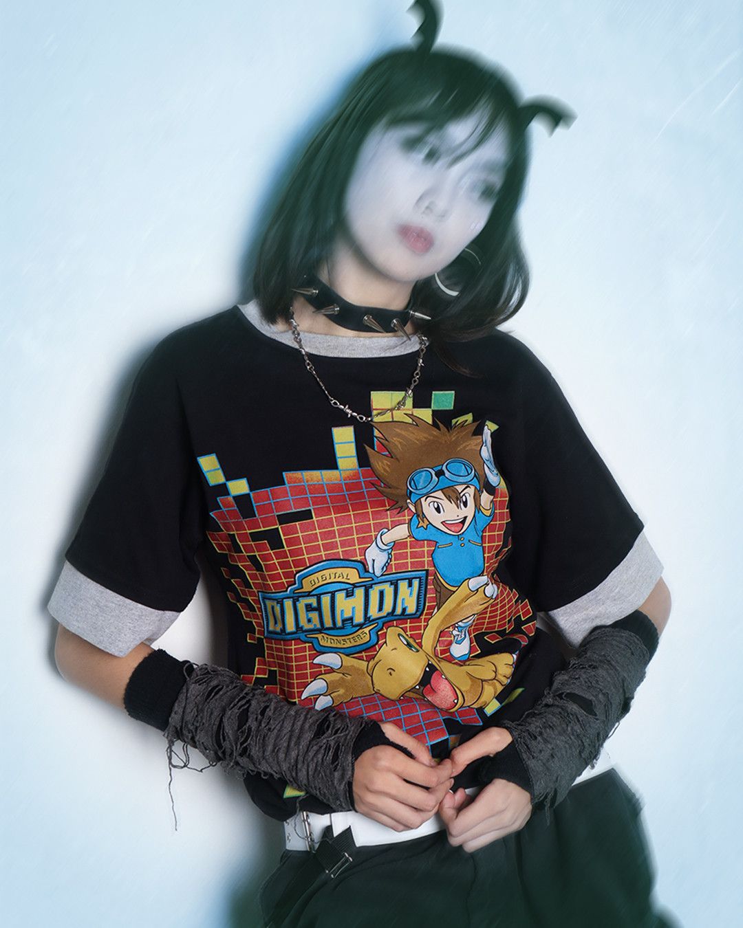 Anime × Vintage DIGIMON VINTAGE 90s ANIME TEE Official Size US S / EU 44-46 / 1 - 1 Thumbnail