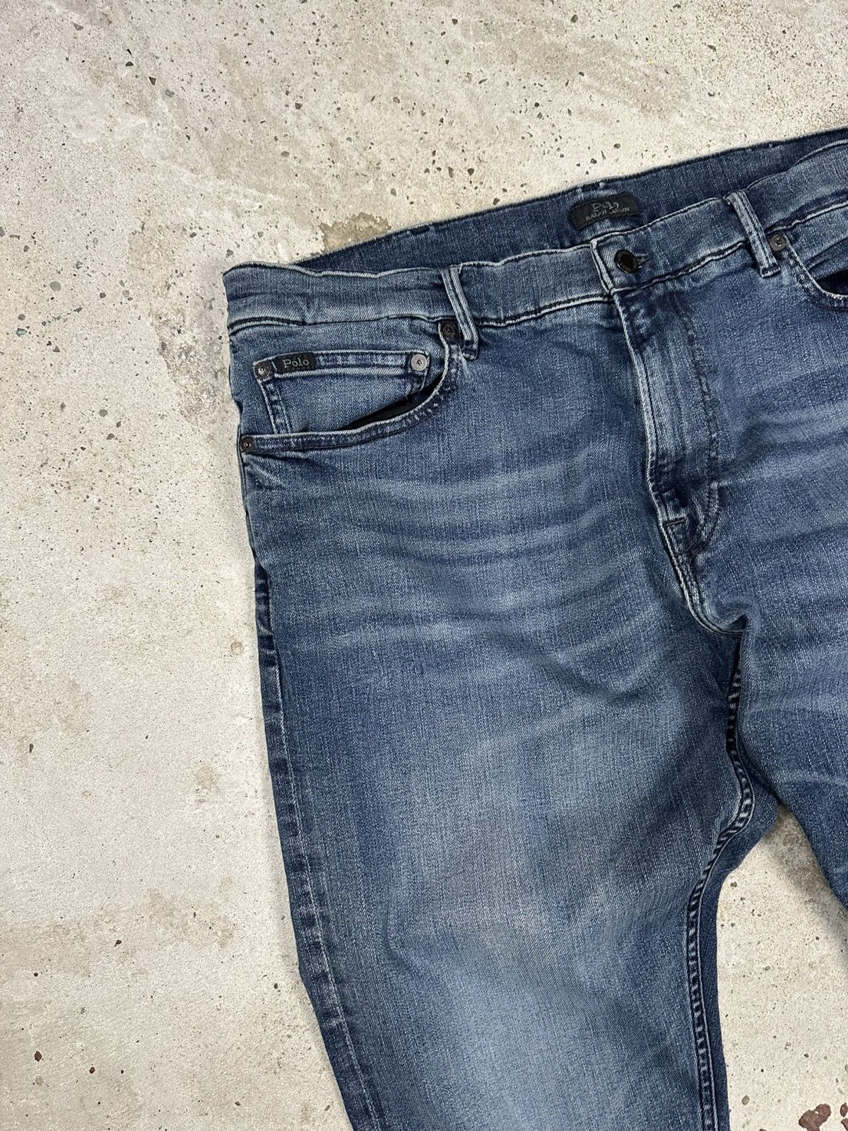 Polo Ralph Lauren × Vintage Vintage Y2K Polo Ralph Lauren Navy Jeans Denim Pants Size US 38 / EU 54 - 7 Thumbnail