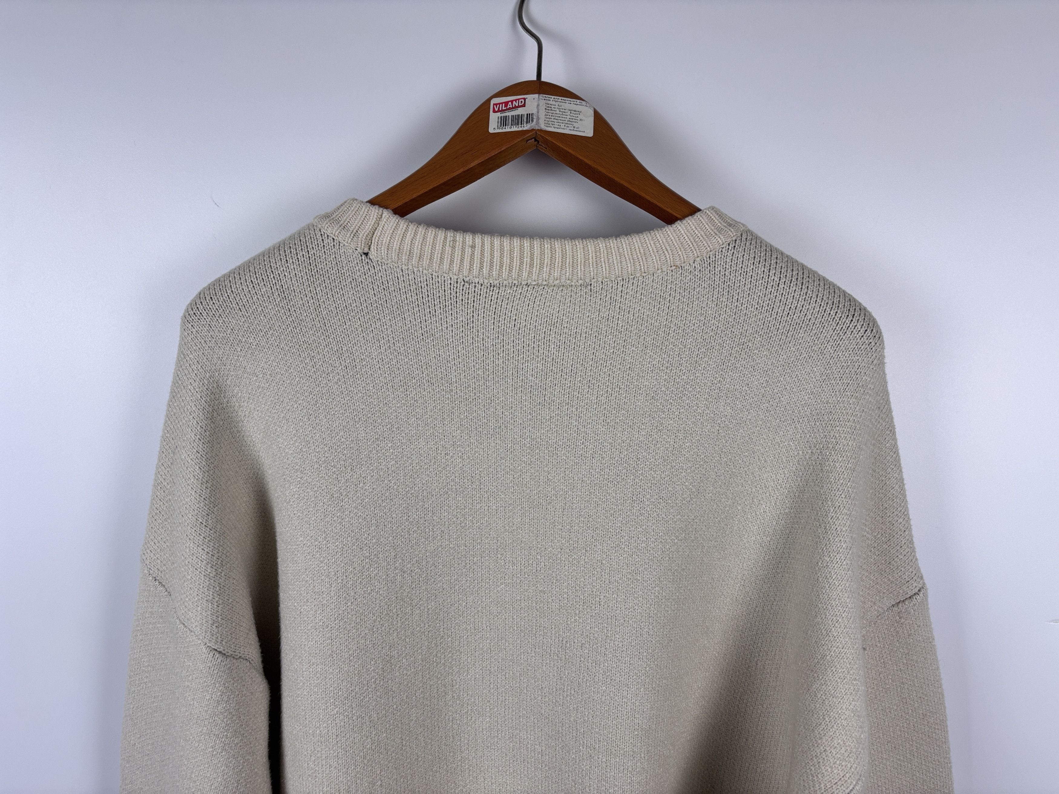 Essentials Essentials Fear Of God Knit Sweater Pullover Beige Size M Size US M / EU 48-50 / 2 - 6 Thumbnail