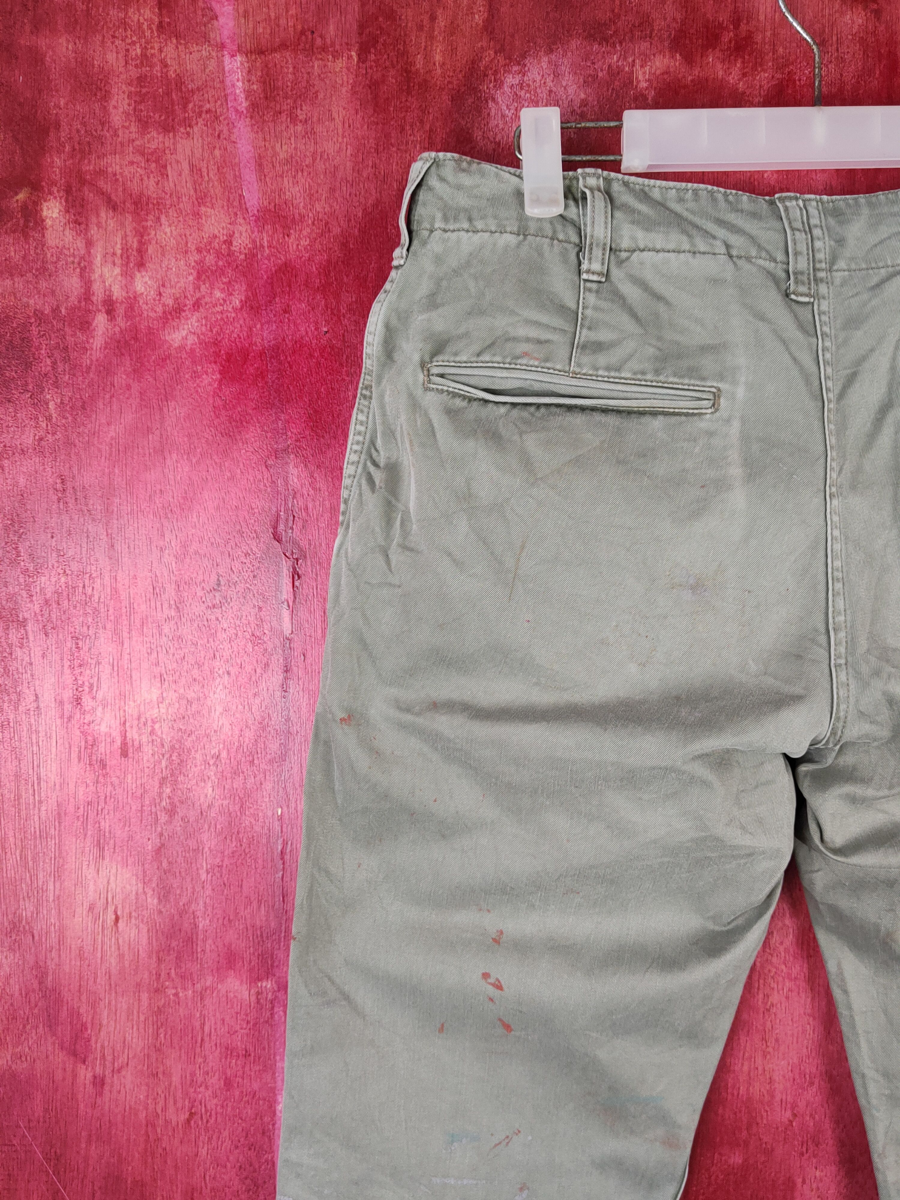 Japanese Brand × Uniqlo Uniqlo Green Faded Multipocket Casual Pants #S1443 Size US 32 / EU 48 - 8 Thumbnail