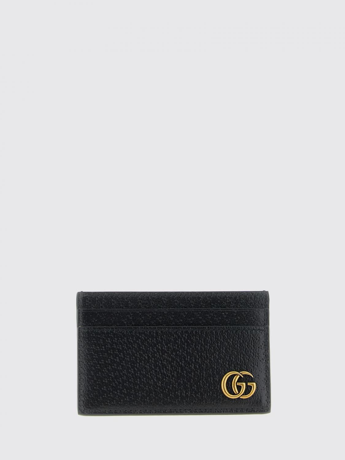 Gucci Gucci Wallet Men Black Size ONE SIZE - 1 Thumbnail