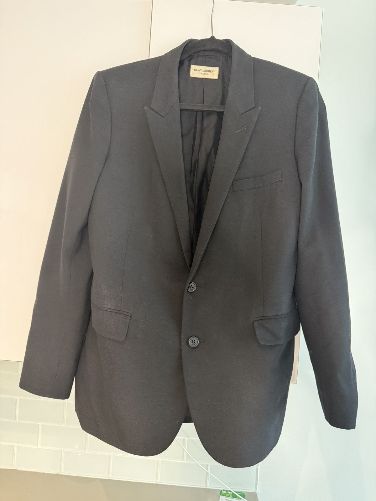Saint Laurent Paris Saint Laurent Paris Classic Black Blazer – Size 42 Size S / US 4 / IT 40 - 1 Thumbnail