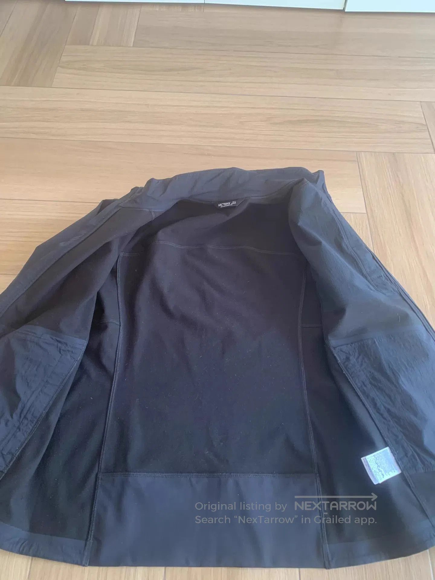 Arc'teryx Black Zip-Up Light Jacket Size L. Size US L / EU 52-54 / 3 - 3 Thumbnail