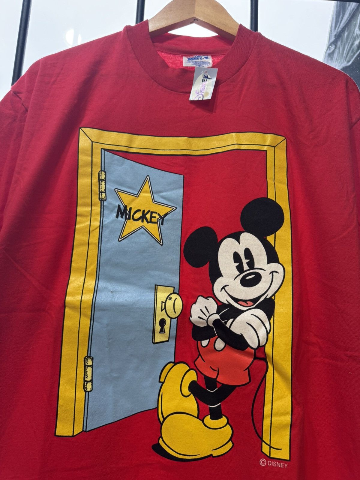 Disney Vintage 90s Disney Mickey Mouse Tee Brand New Size US L / EU 52-54 / 3 - 2 Thumbnail