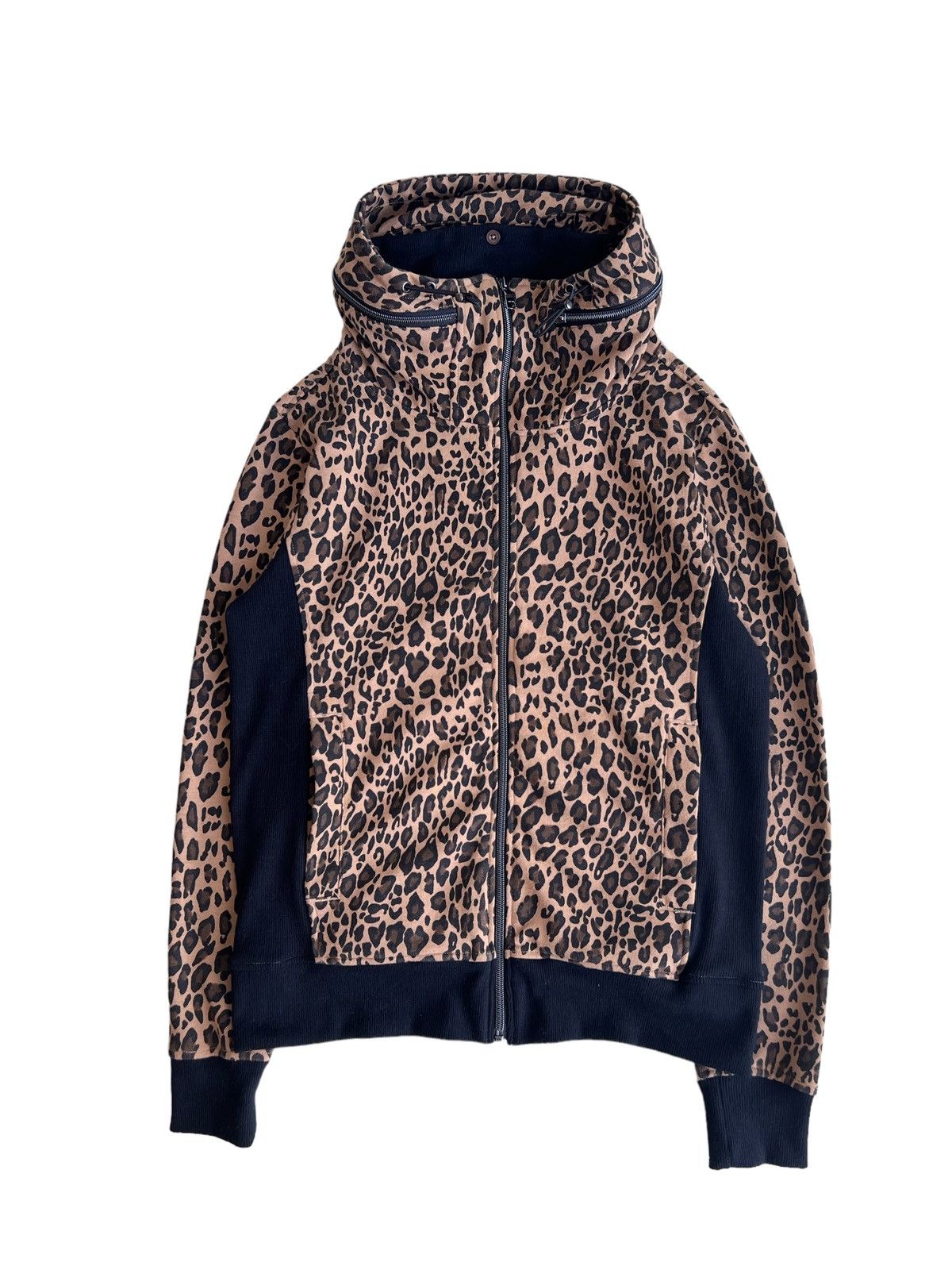 Bless Bless 🇯🇵 Hybrid Leopard Seditionary Zipper Bono Sweater Size US M / EU 48-50 / 2 - 1 Thumbnail