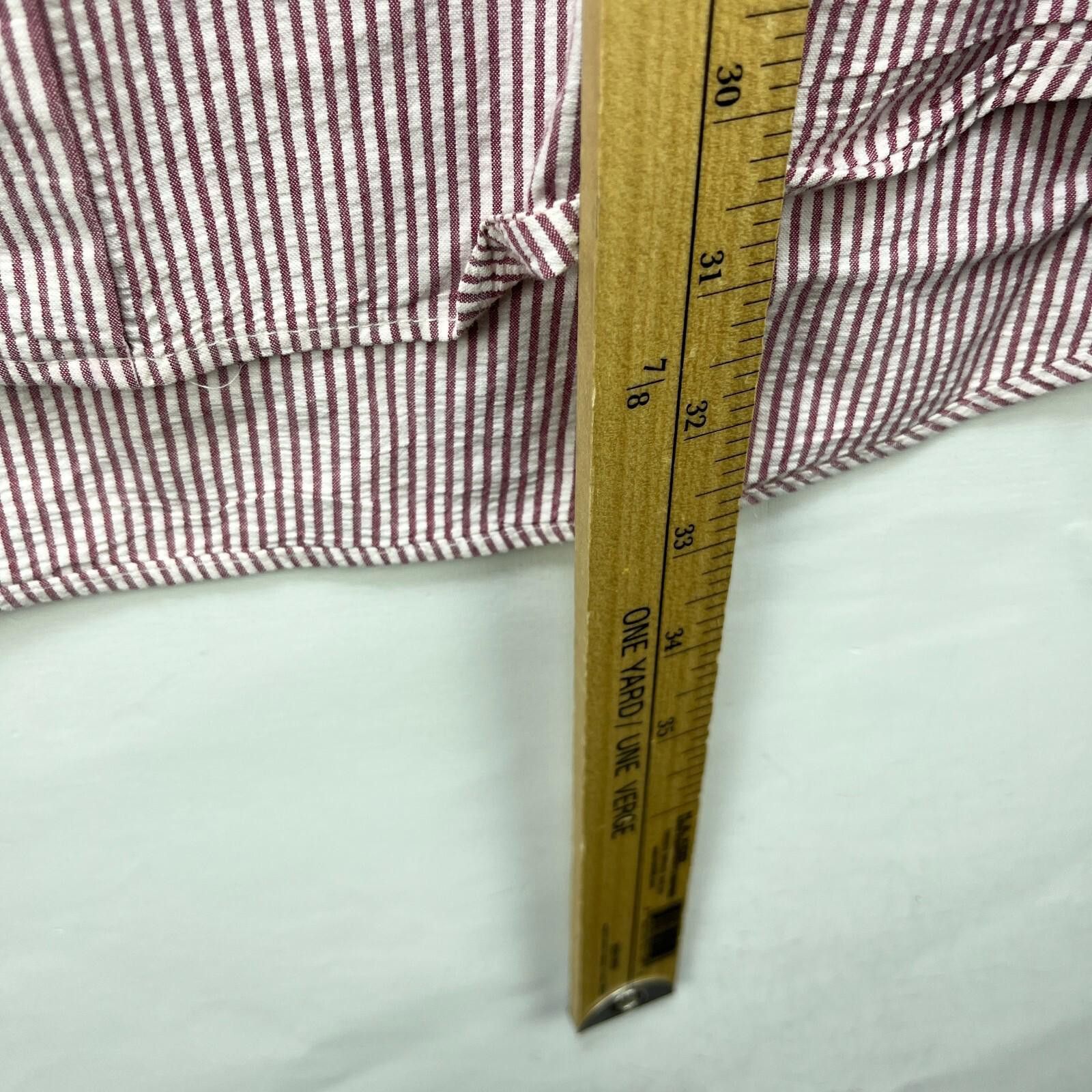 Tommy Hilfiger Vintage 90s Tommy Hilfiger Crest Button Up Shirt Striped XL Size US XL / EU 56 / 4 - 7 Thumbnail