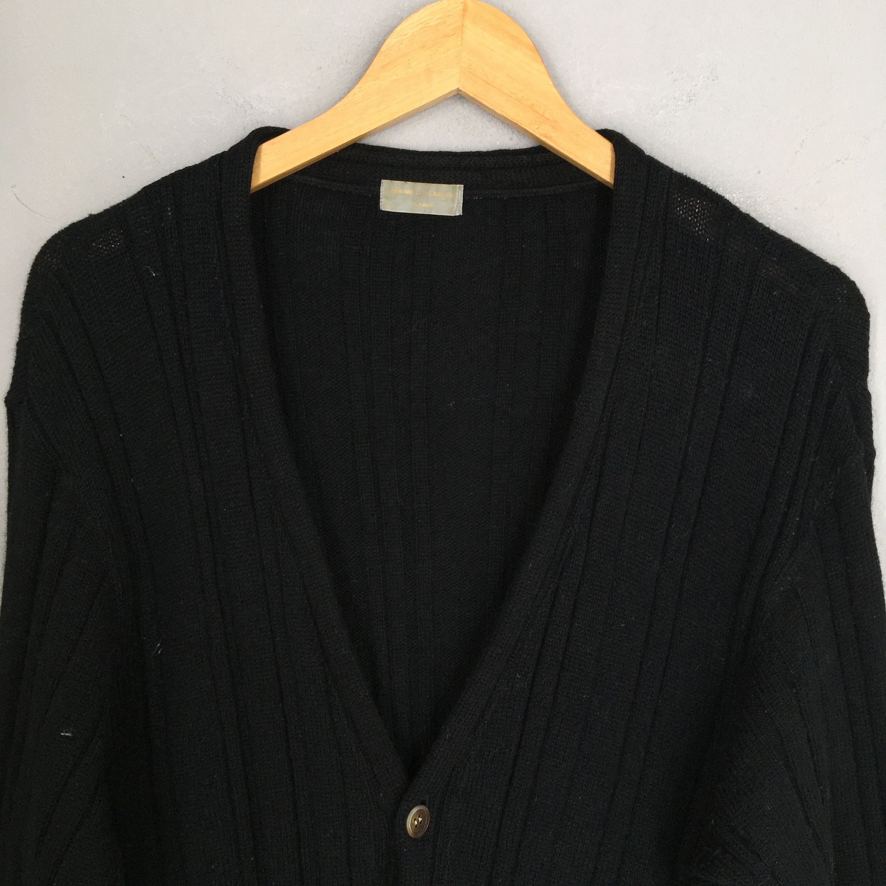 Comme des Garcons AD1998 Vintage Comme Des Garcons Homme Wool Knitwear Large Size US L / EU 52-54 / 3 - 2 Thumbnail