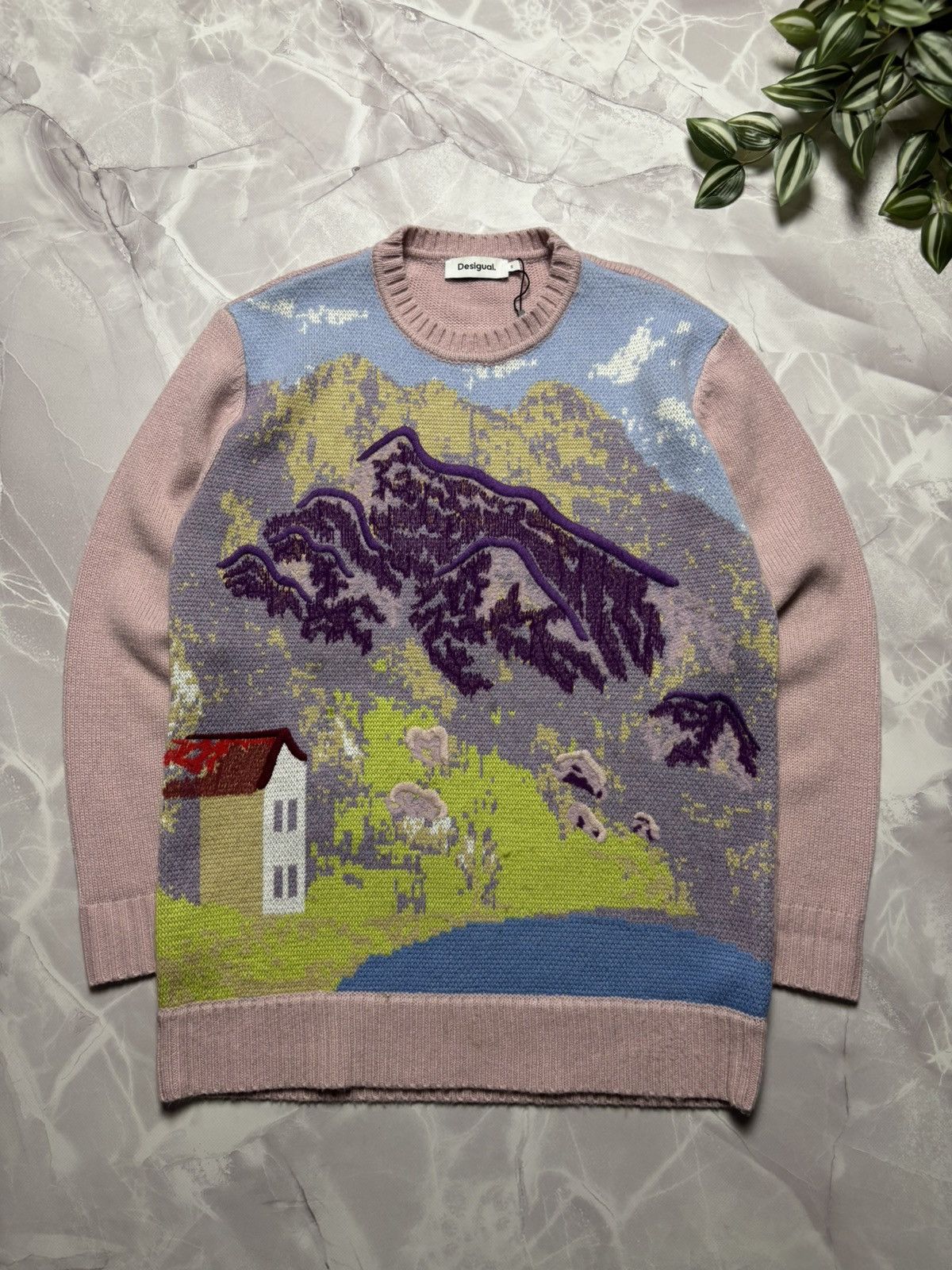 Desigual Desigual M. Christian Lacroix Landscape Pullover Womens S Size S / US 4 / IT 40 - 1 Thumbnail