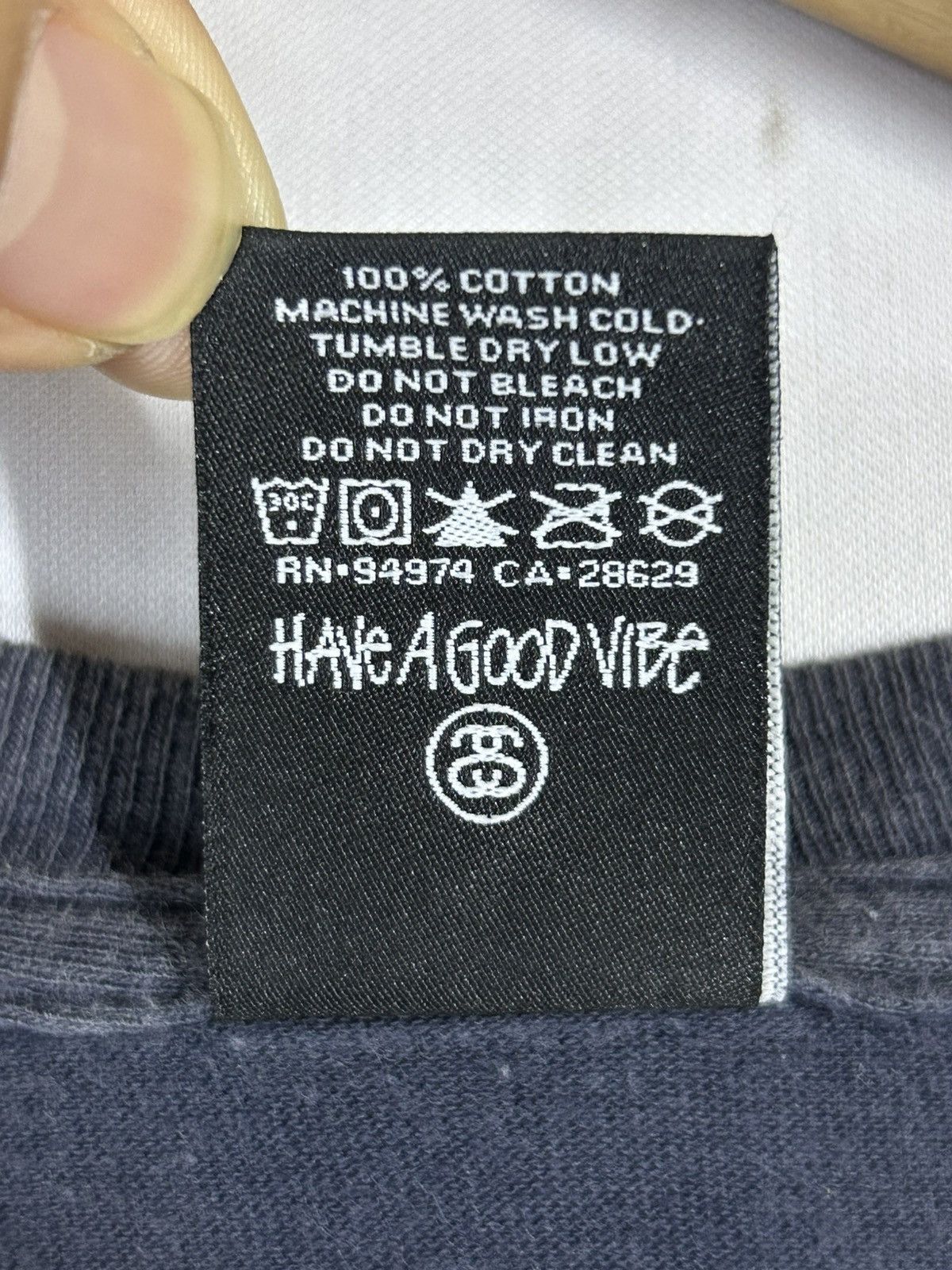 Stussy × Vintage Vintage Stussy N4 Tour Size US XL / EU 56 / 4 - 5 Thumbnail