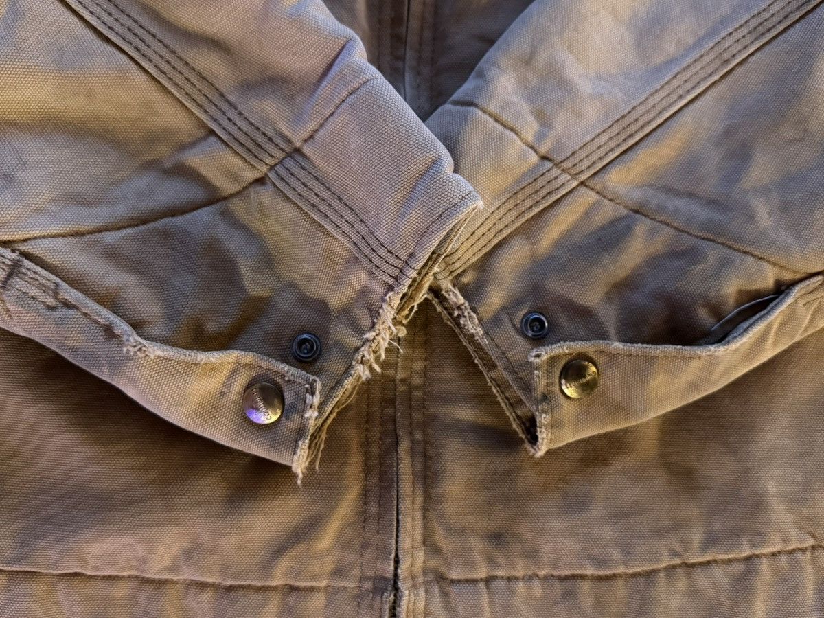 Carhartt Vintage Carhartt Detroit Jacket Blanket Lined Tan Brown USA Size US S / EU 44-46 / 1 - 4 Thumbnail