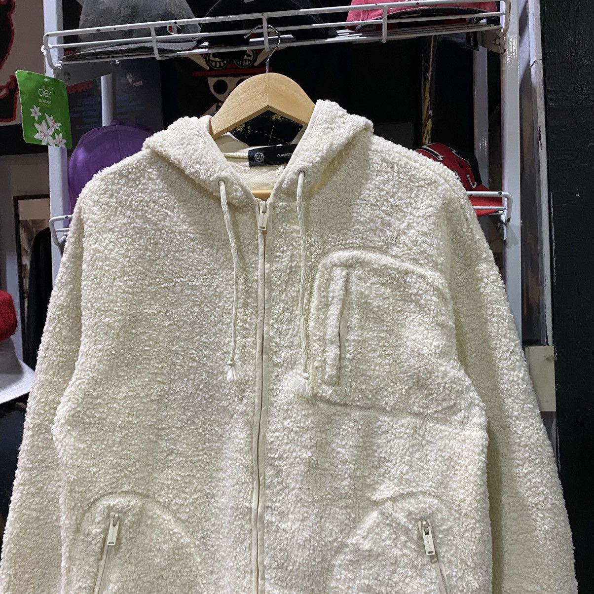 Japanese Brand × Undercover × Uniqlo Gu x Undercover Fleece Long Jacket Hood Size US S / EU 44-46 / 1 - 4 Thumbnail