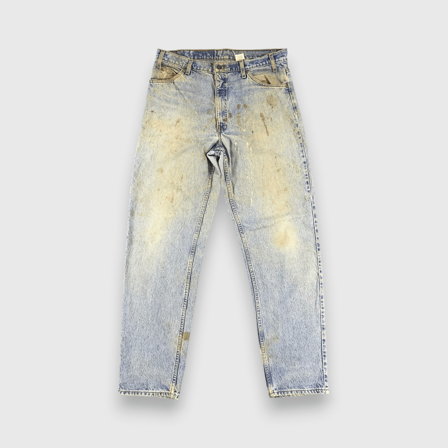 Levi's Vintage 90s Levis 550 Orange Tab Jeans Wash Denim-J989 Size US 36 / EU 52 - 1 Thumbnail