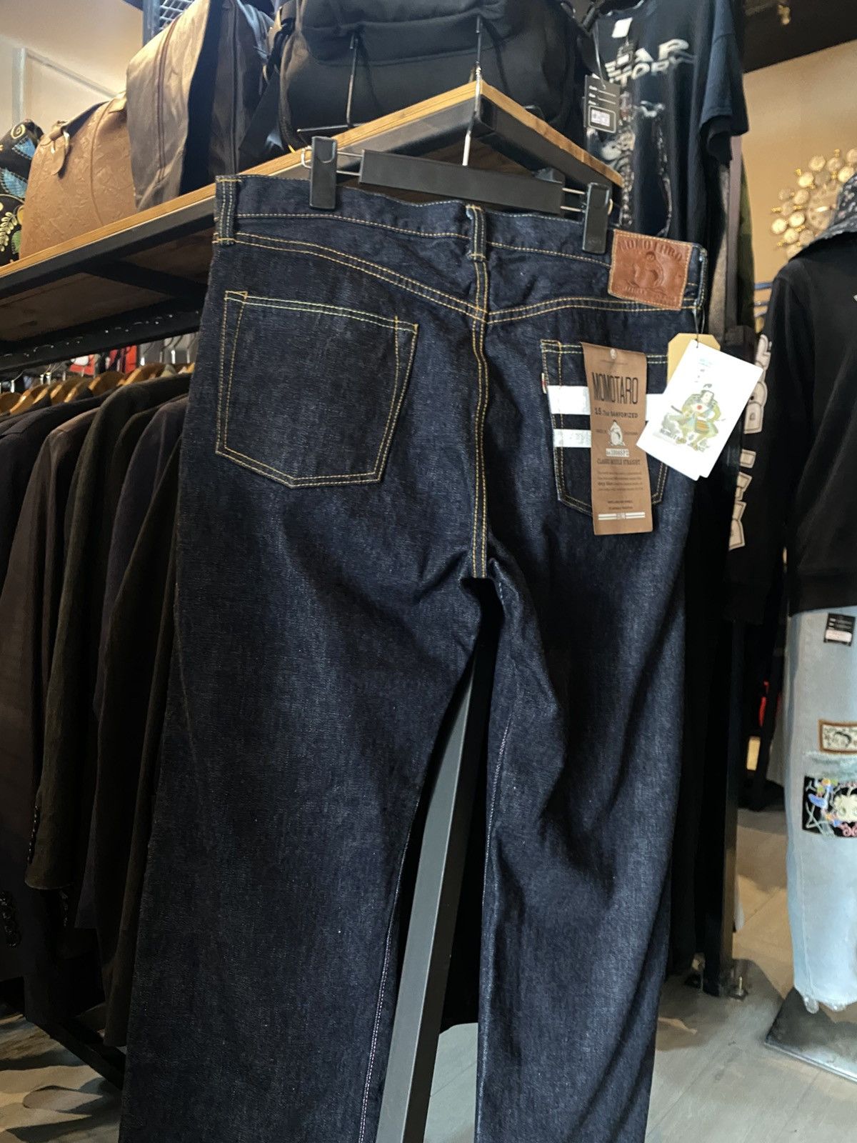Momotaro Jeans Momotaro 1006SPZ 15.7oz Sanforized Selvedge Denim Size US 37 - 3 Thumbnail