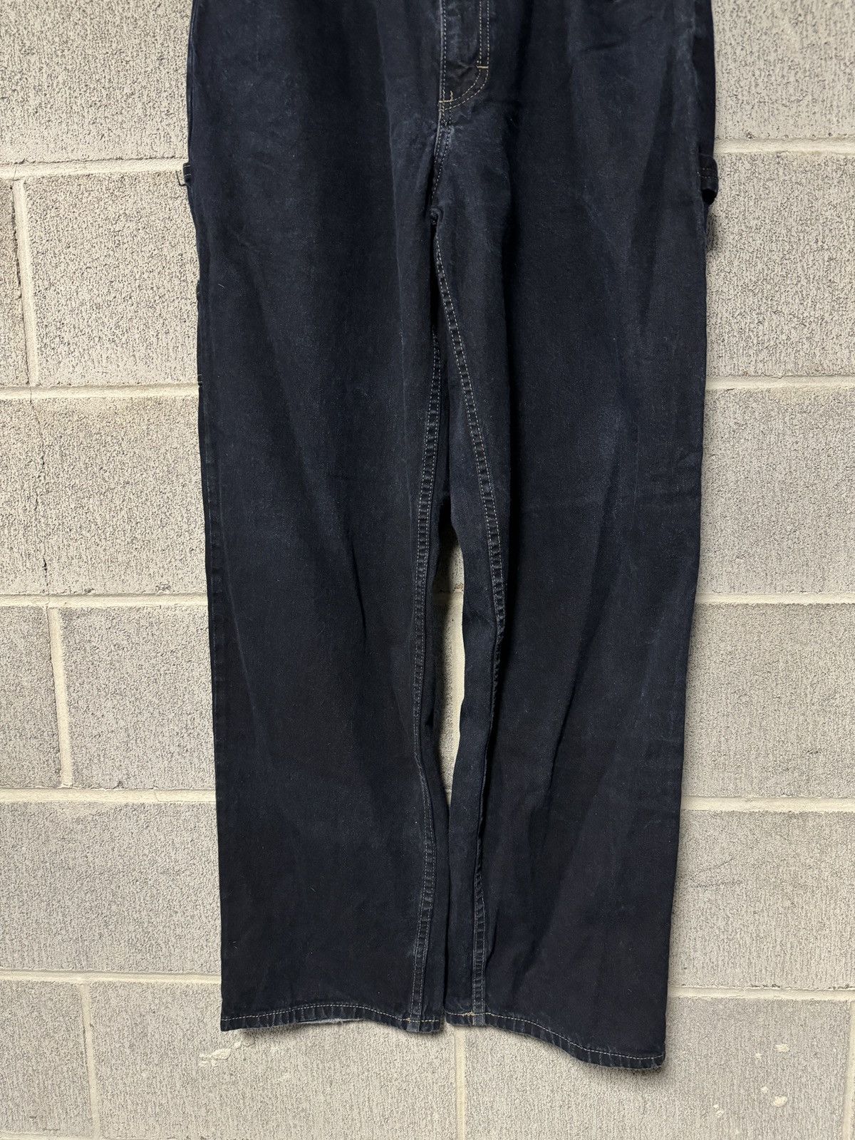 Gap Vintage Gap Dark Blue Denim Carpenter Work Jeans Size US 32 / EU 48 - 8 Thumbnail