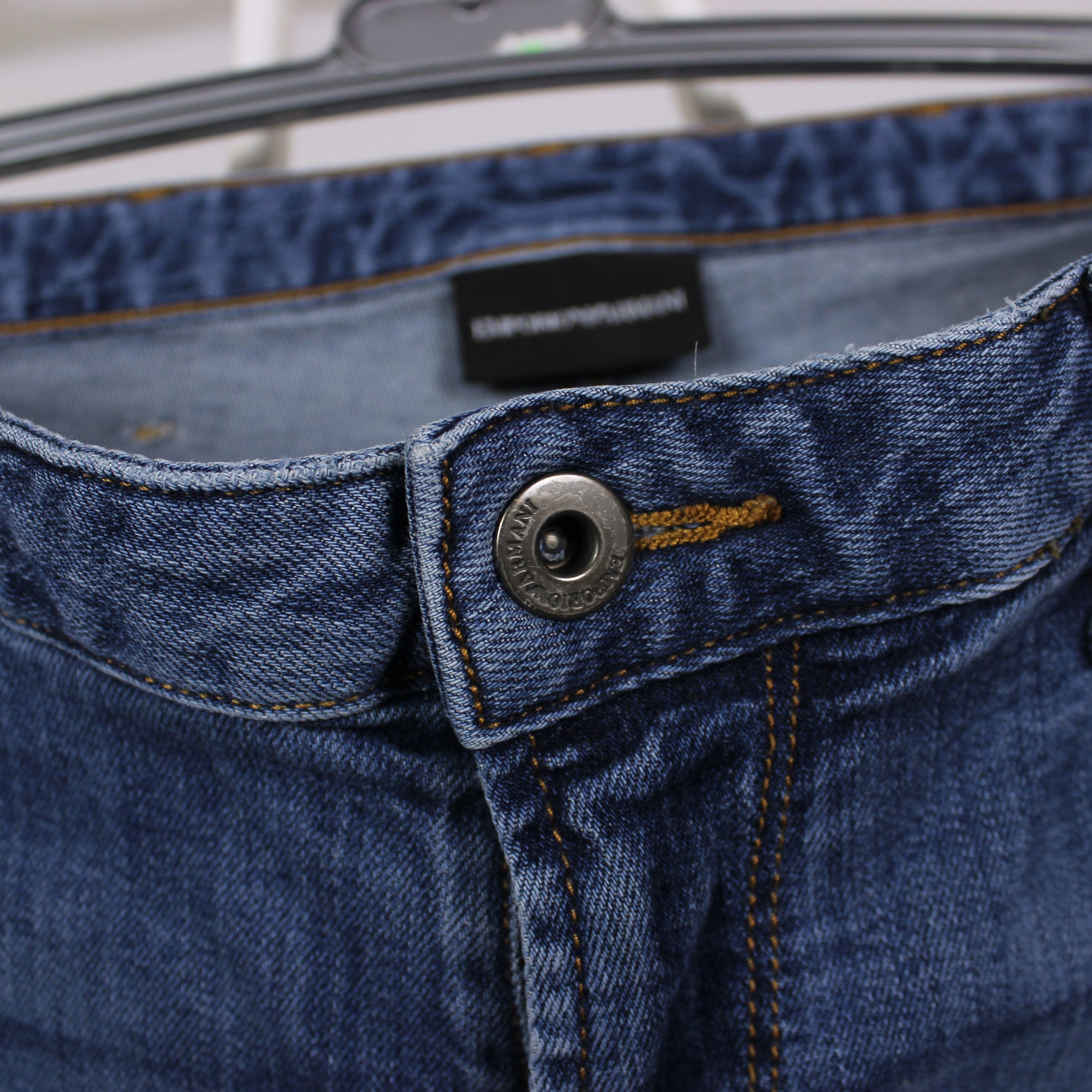 Emporio Armani Emporio Armani EA denim jeans men 34 blue Size US 34 / EU 50 - 7 Thumbnail