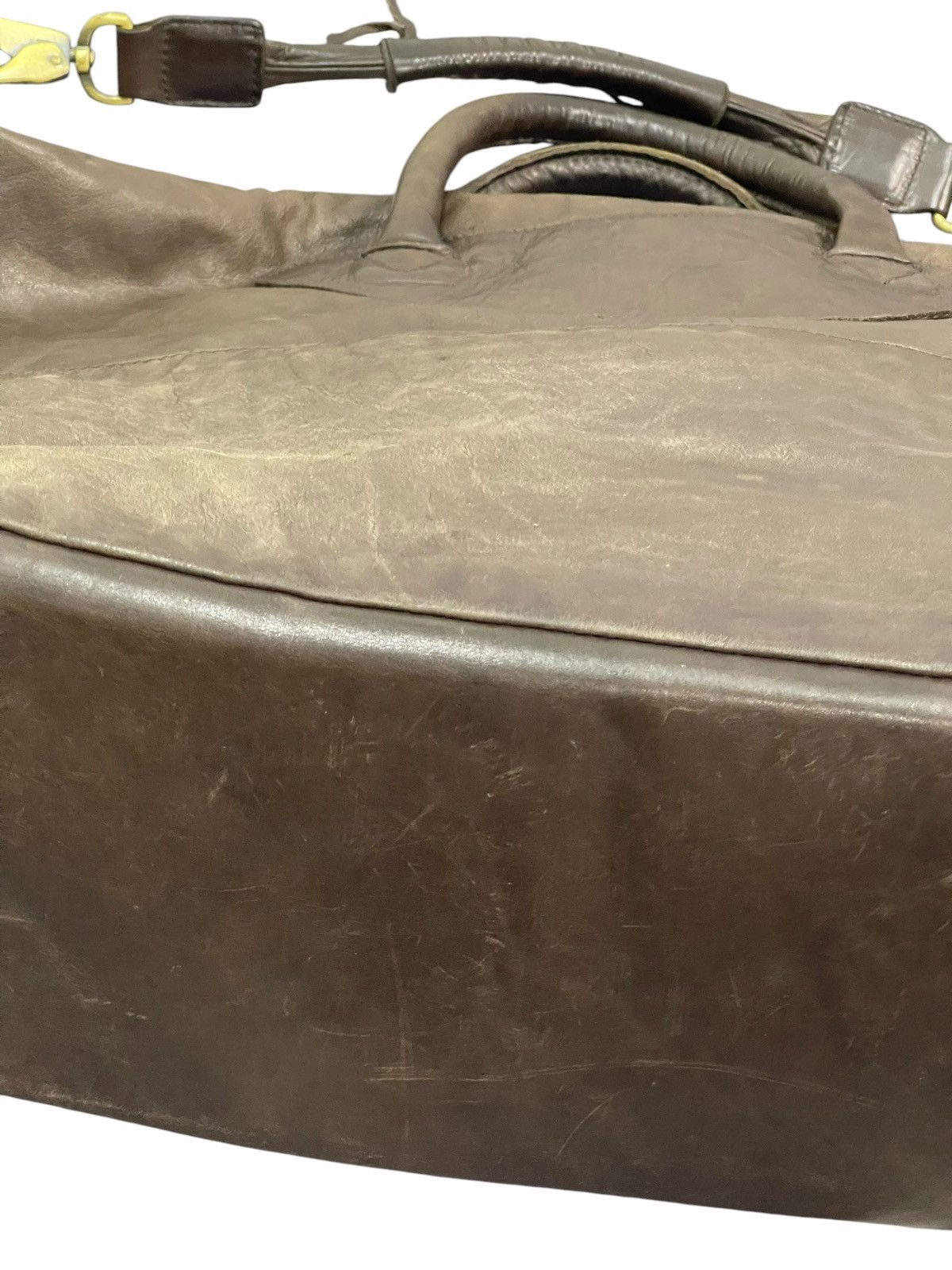Jas MB Full Leather Jas MB Handmade England Tote Shoulder Bag 1🟩3 Size ONE SIZE - 15 Thumbnail