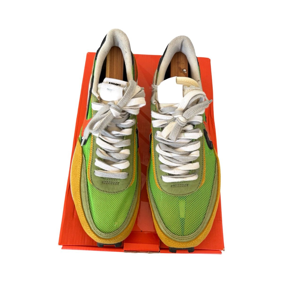 Nike × Sacai LD Waffle Green Gusto Size US 9 / EU 42 - 5 Thumbnail