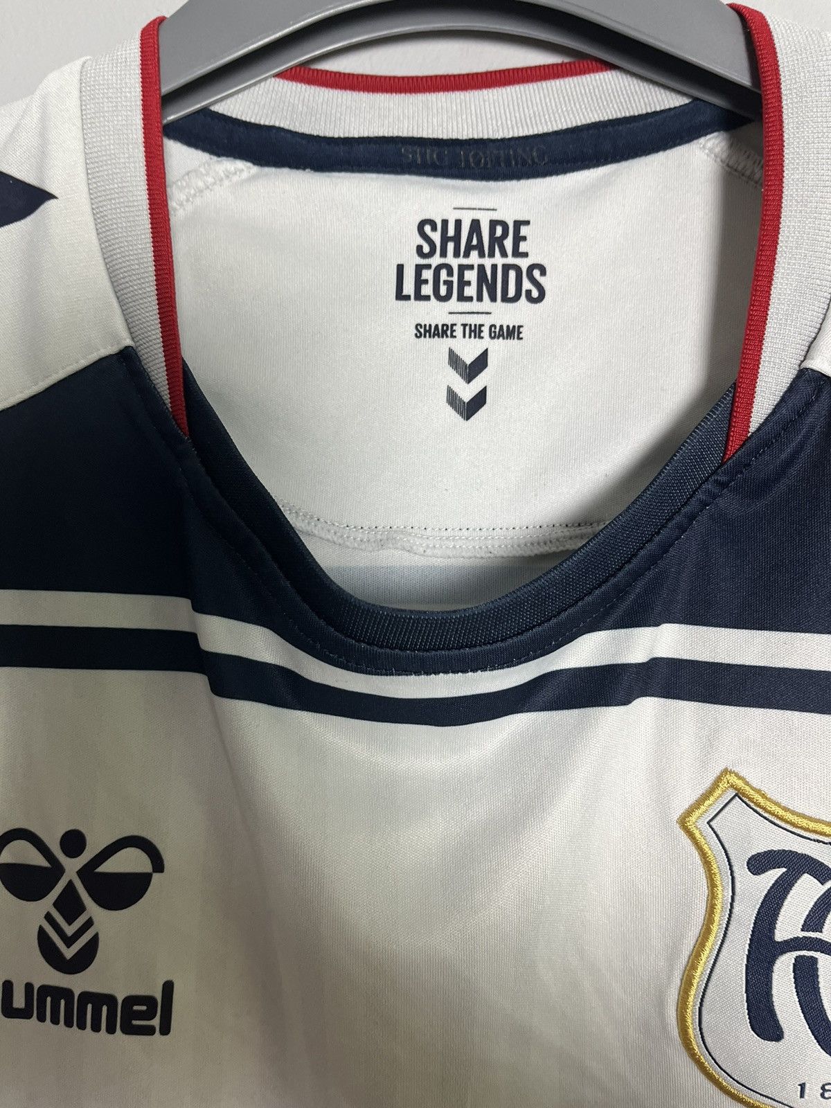 Vintage Hummel AGF Legend soccer Jersey tshirt Size US M / EU 48-50 / 2 - 7 Thumbnail