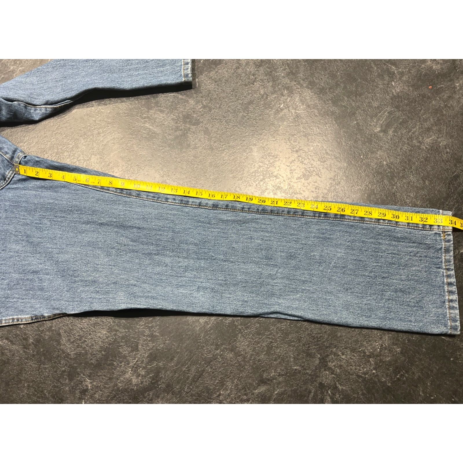 Vintage CINCH Jeans Blue 36x34 Regular Denim Cowboy Western Straight Leg Mens Slim Fit? Size US 36 / EU 52 - 4 Thumbnail