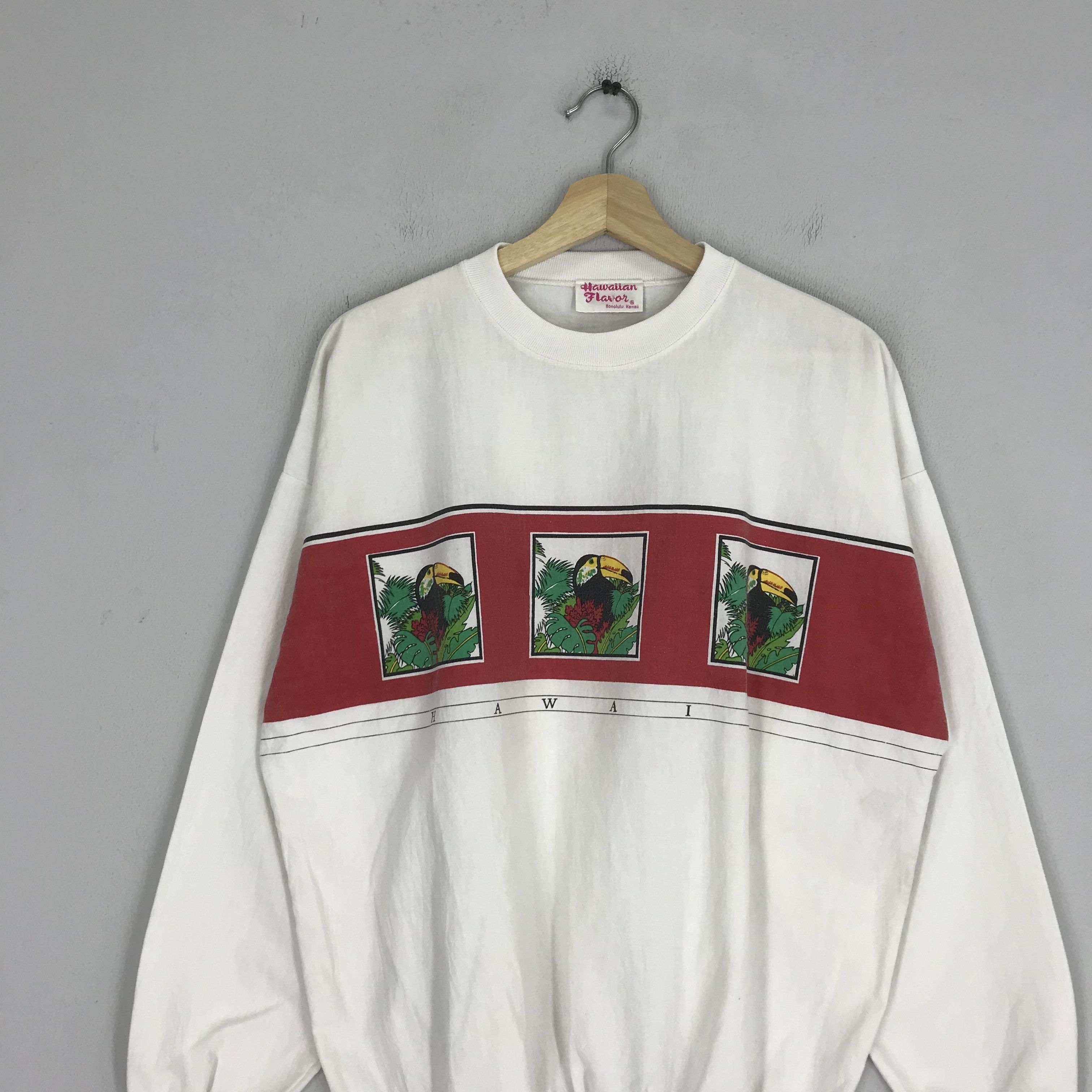Art Comes First Vintage Hawaii Sweatshirt Hawaii - 90 Size US L / EU 52-54 / 3 - 2 Thumbnail