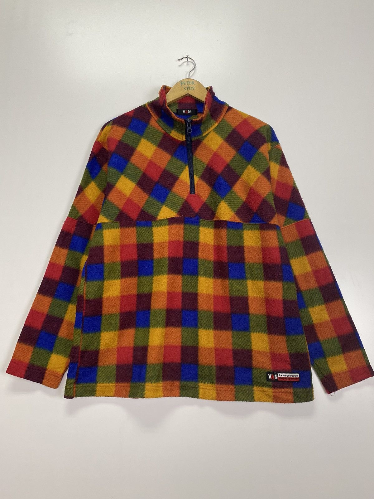 Van × Vintage Vintage Van Jac Fleece Anorak Size US M / EU 48-50 / 2 - 2 Thumbnail