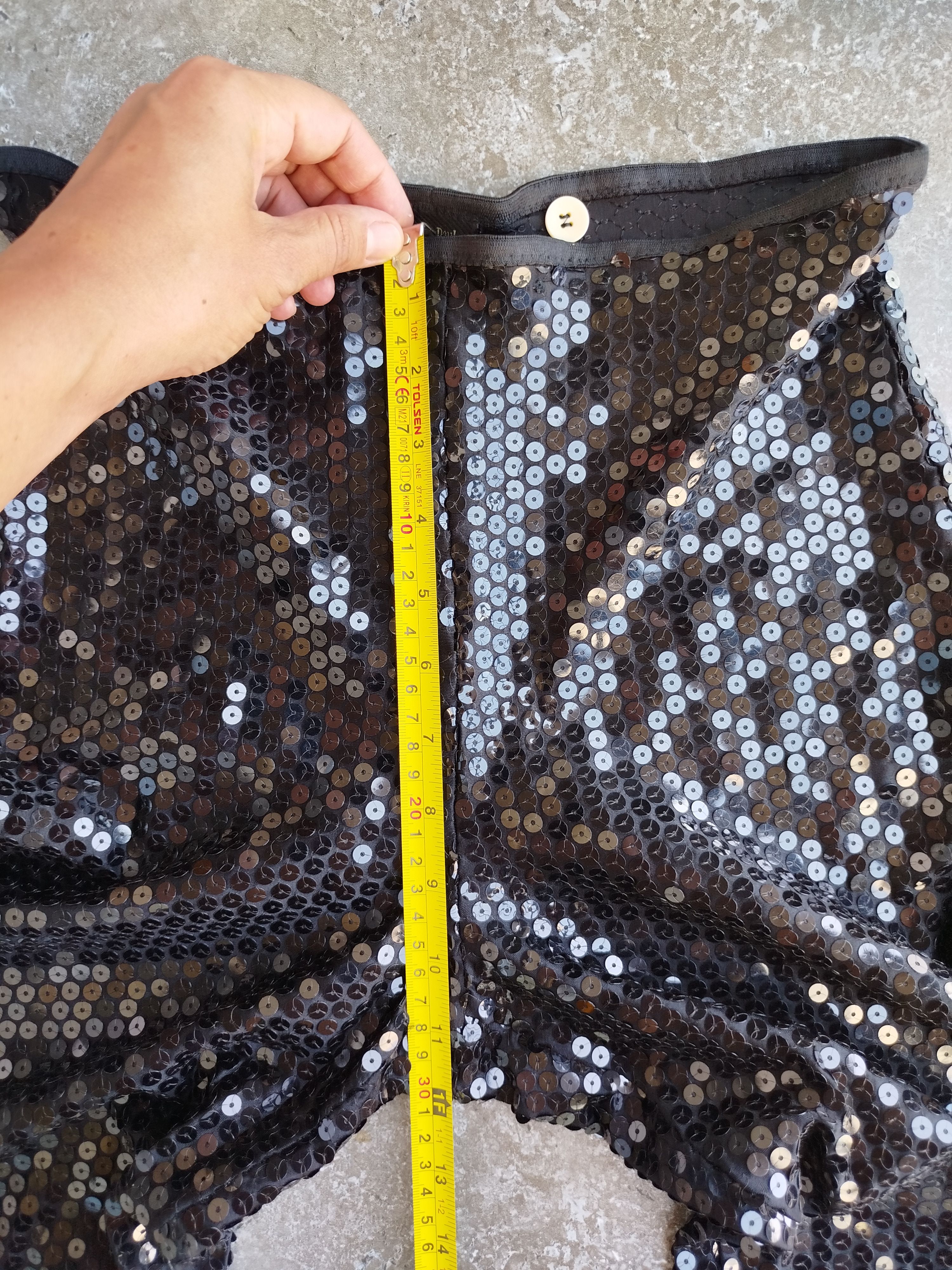 Jean Paul Gaultier Vintage Pants Leggings Sequin Stirrup 90s Size 42 Size 28" / US 6 / IT 42 - 17 Thumbnail